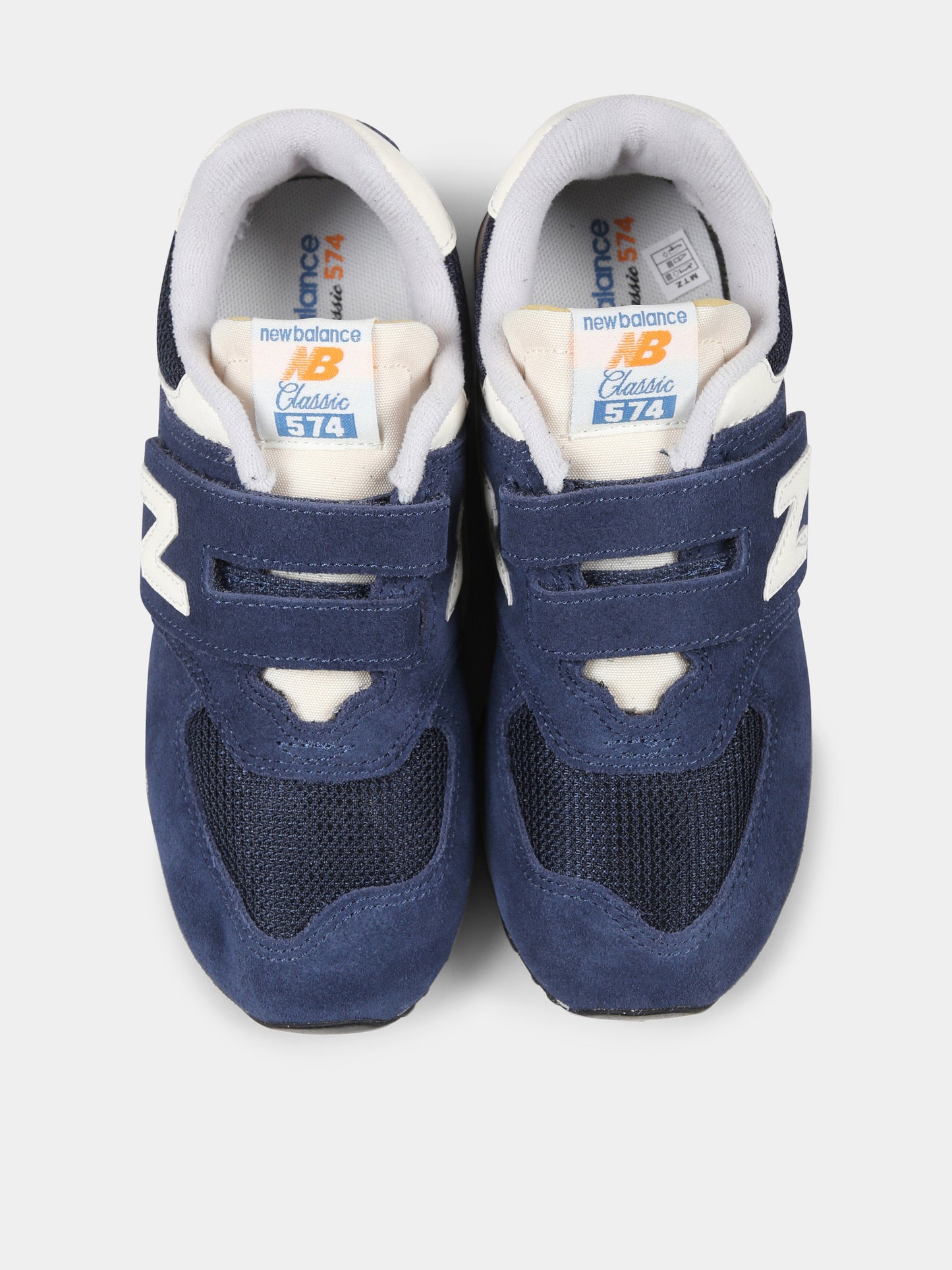 Sneakers 574 blu per bambino con logo,New Balance,PV574VPN