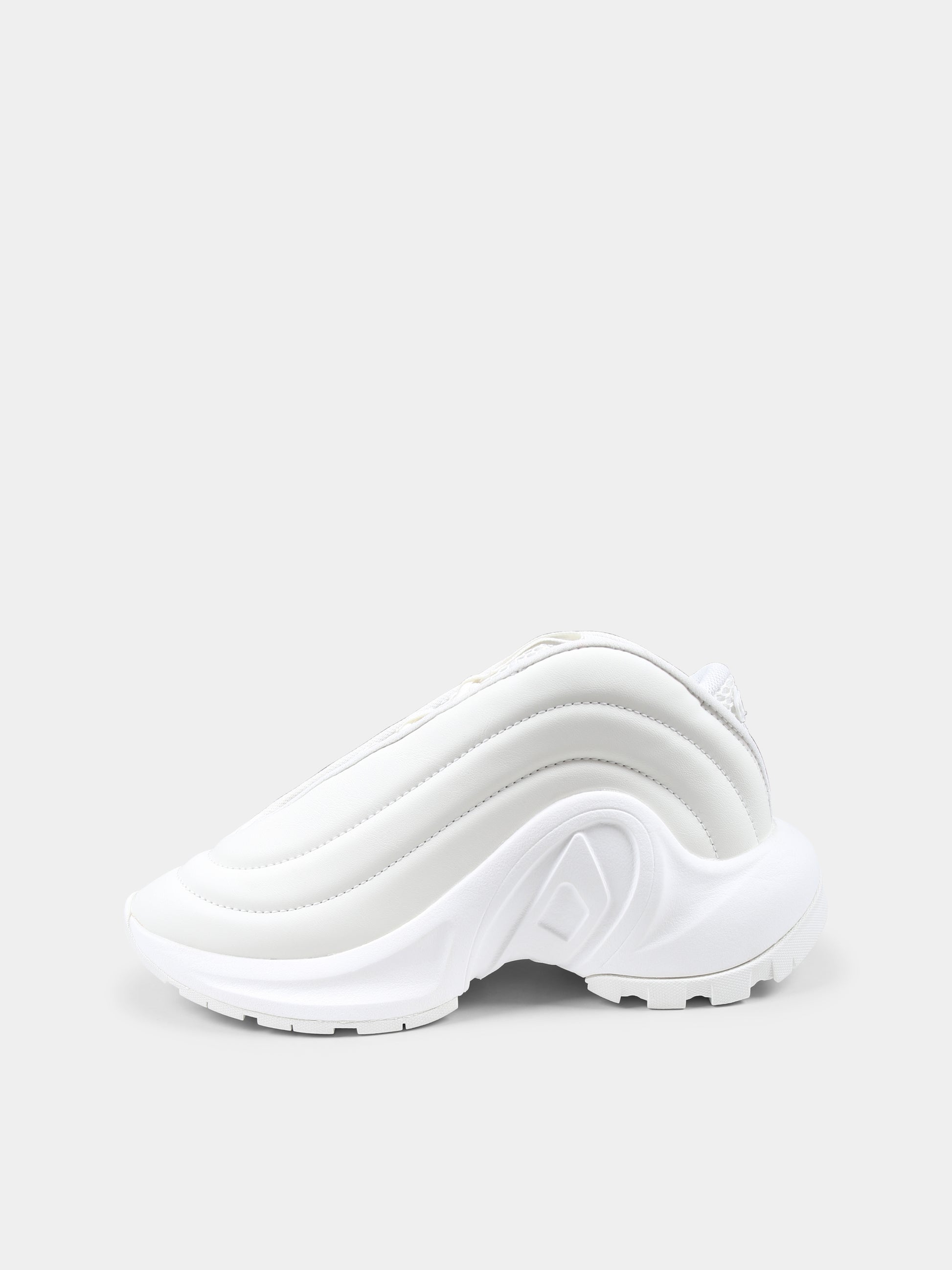 Sneakers bianche per bambini con logo,Diesel,BC0586 P6691 T1003