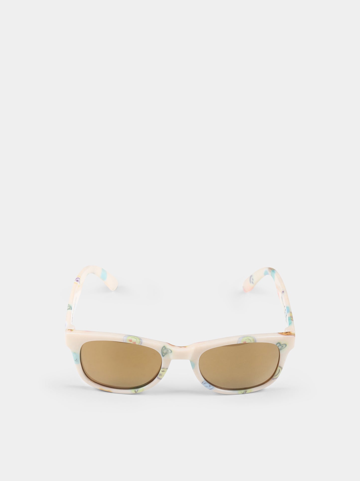 Ivory sunglasses for kids with smiley