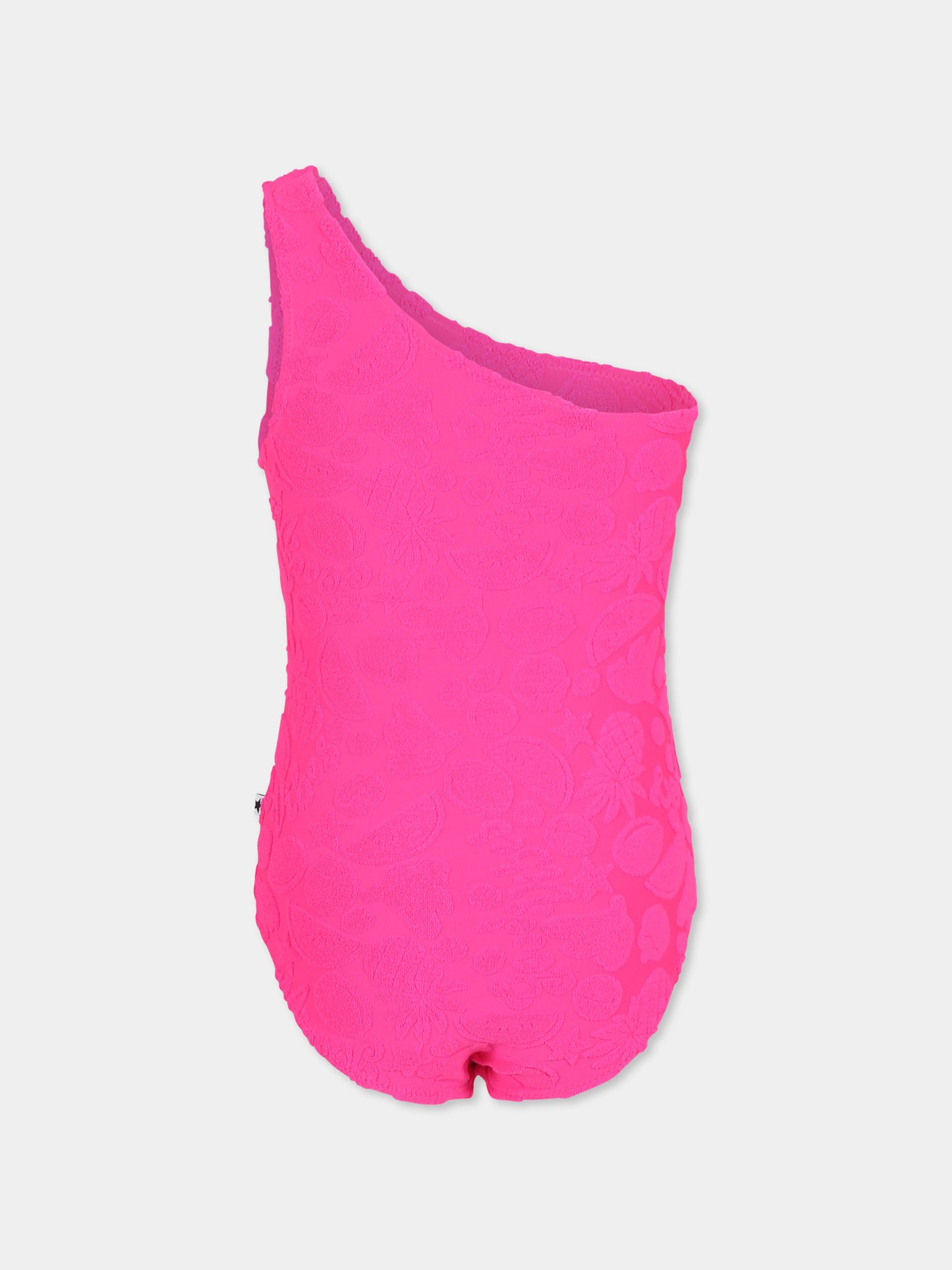 Costume intero fucsia Nai per bambina con frutta,Molo,8S25P511 9252