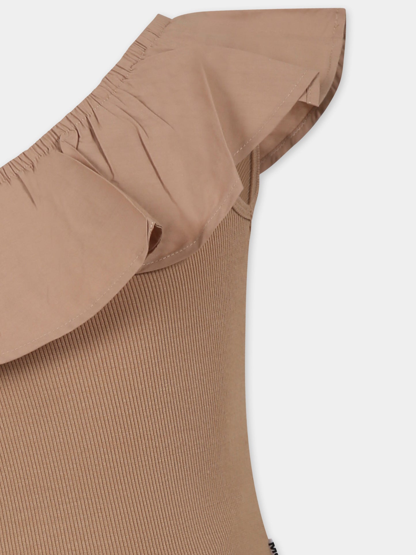 Top Rebecca marrone per bambina,Molo,2S25A105 5411