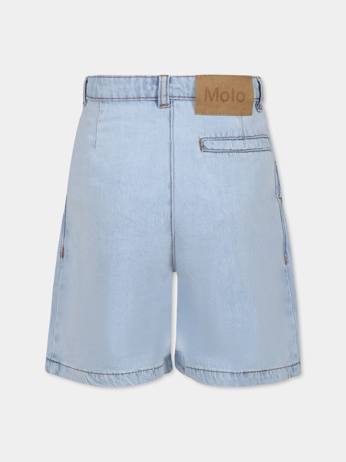 Shorts Alberte denim for girl,Molo,2S25H201 5487