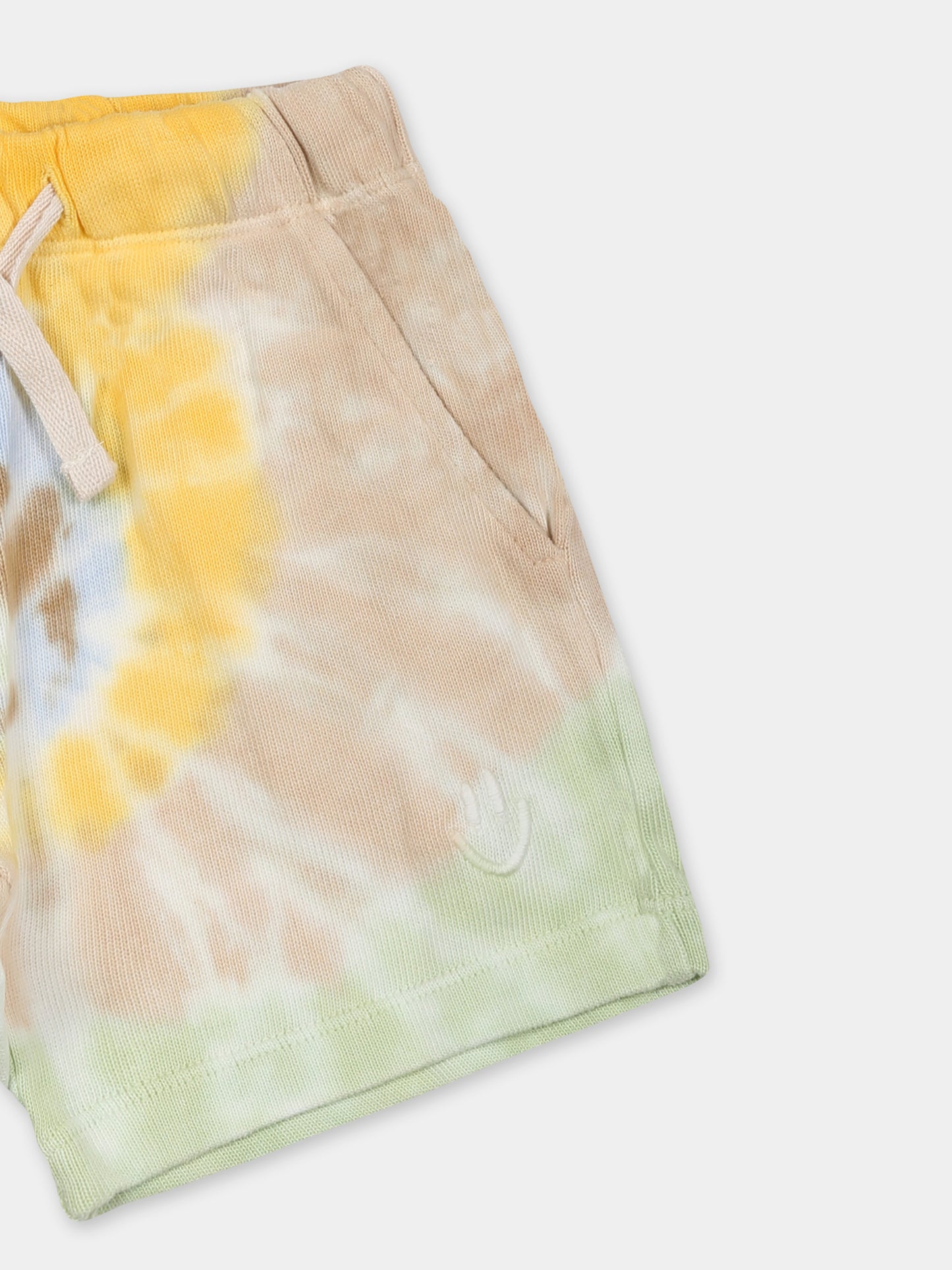 Shorts Simms multicolor per neonati con stampa tie dye,Molo,6S25H109 9309