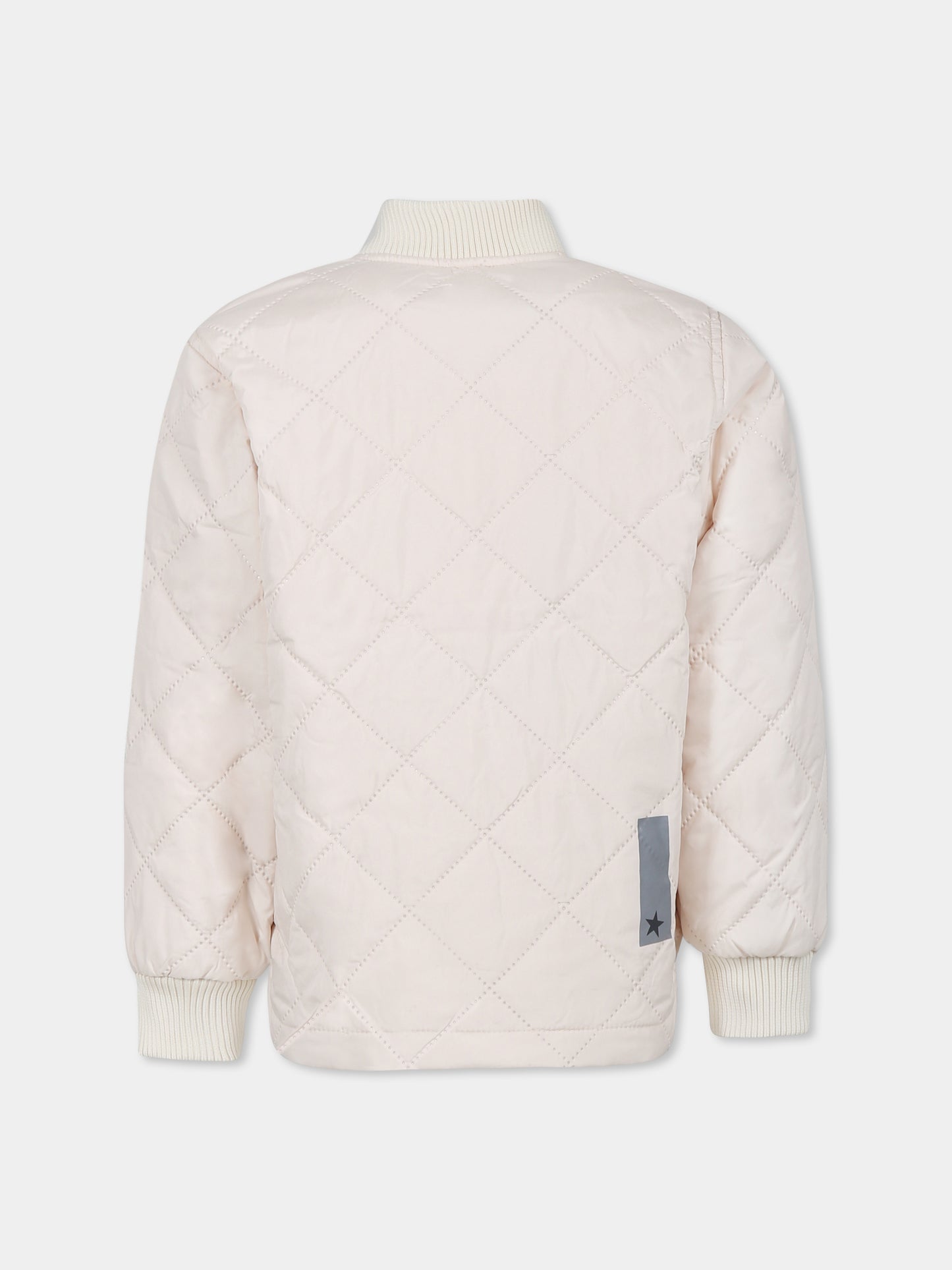 Ivory down jacket for kids