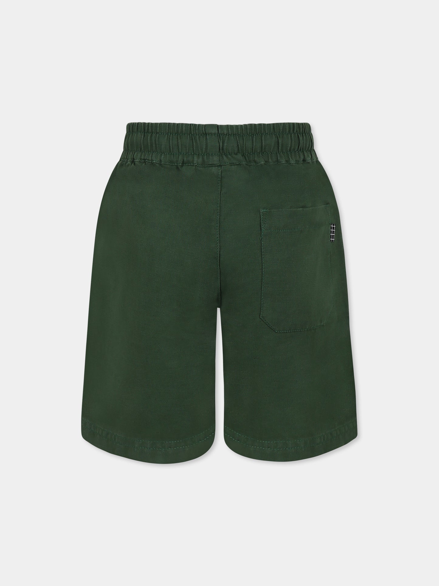 Green shorts for boy