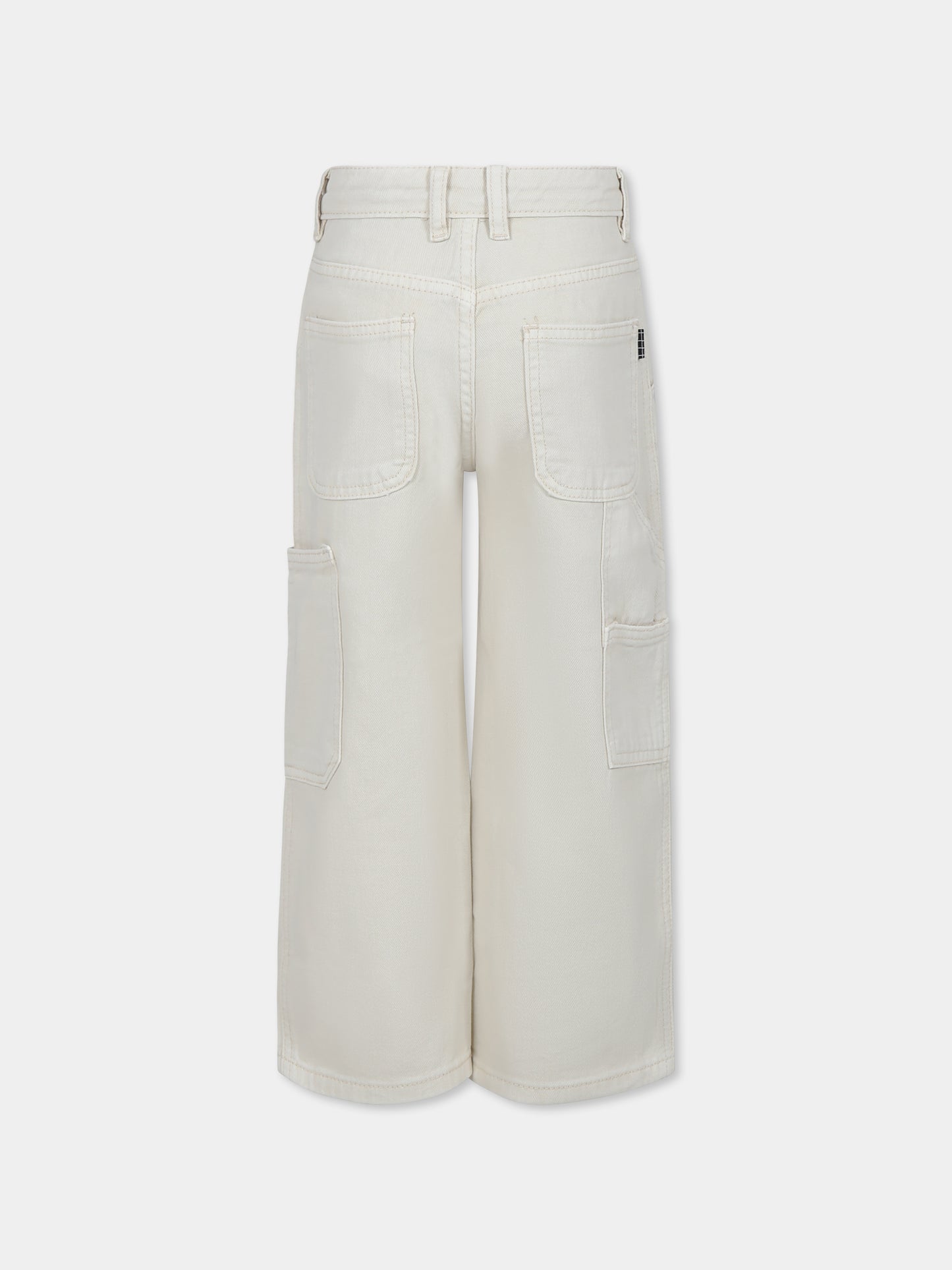 Jeans Archer avorio per bambino,Molo,1S25I108 8955