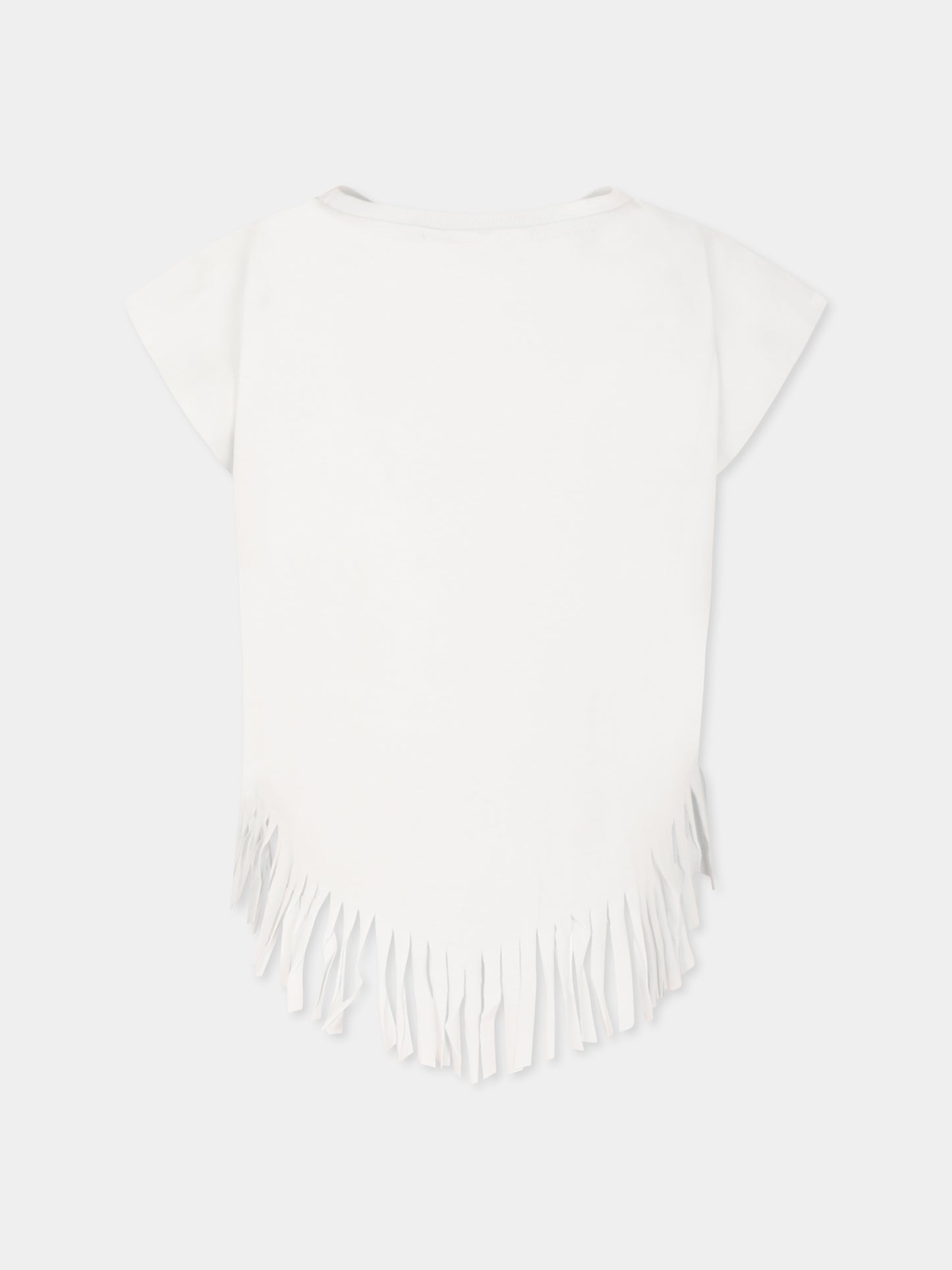 Top Rassita celeste per bambina con cuore,Molo,2S25A101 3789