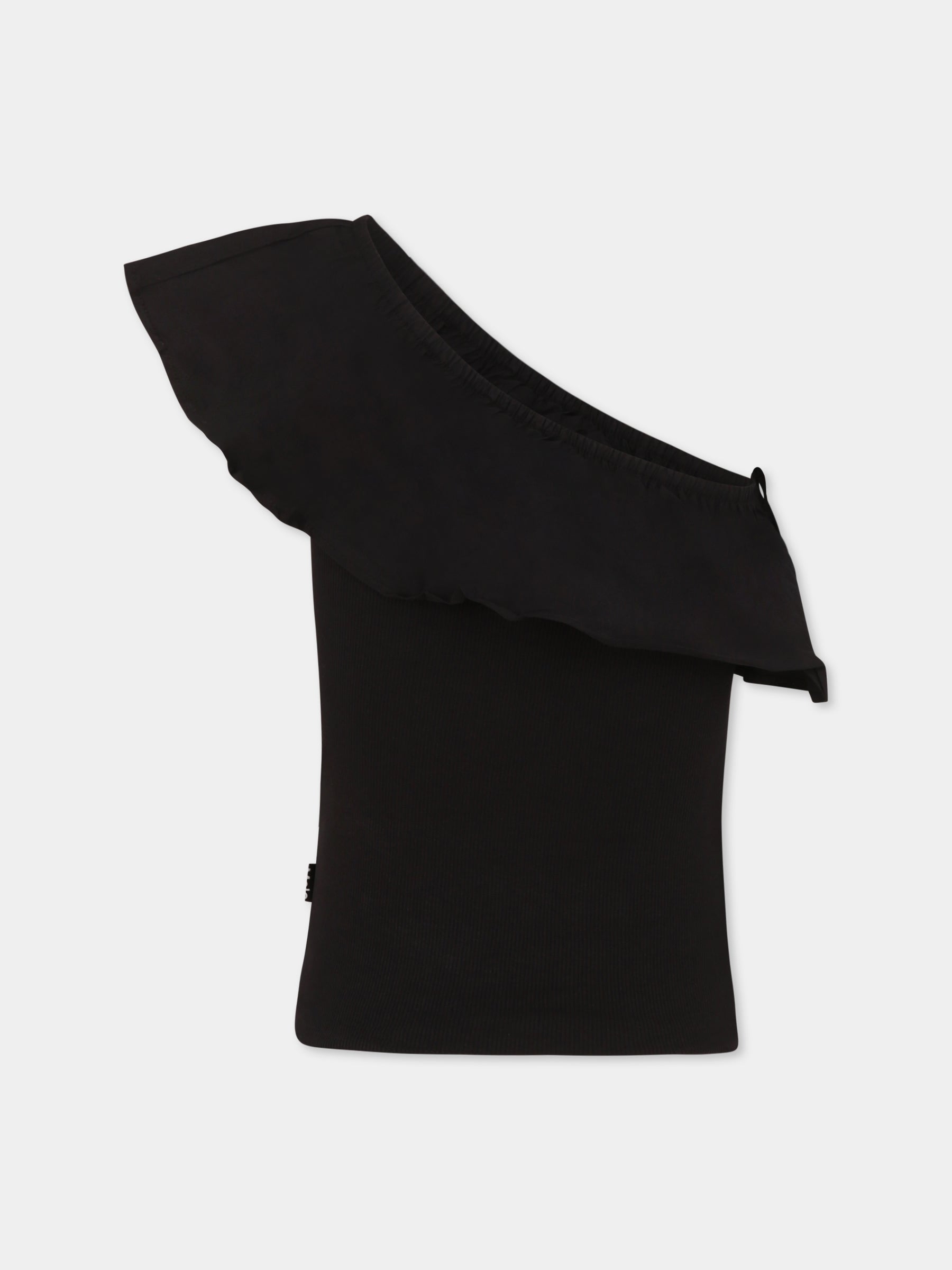 Top Rebecca nero per bambina,Molo,2S25A105 0099