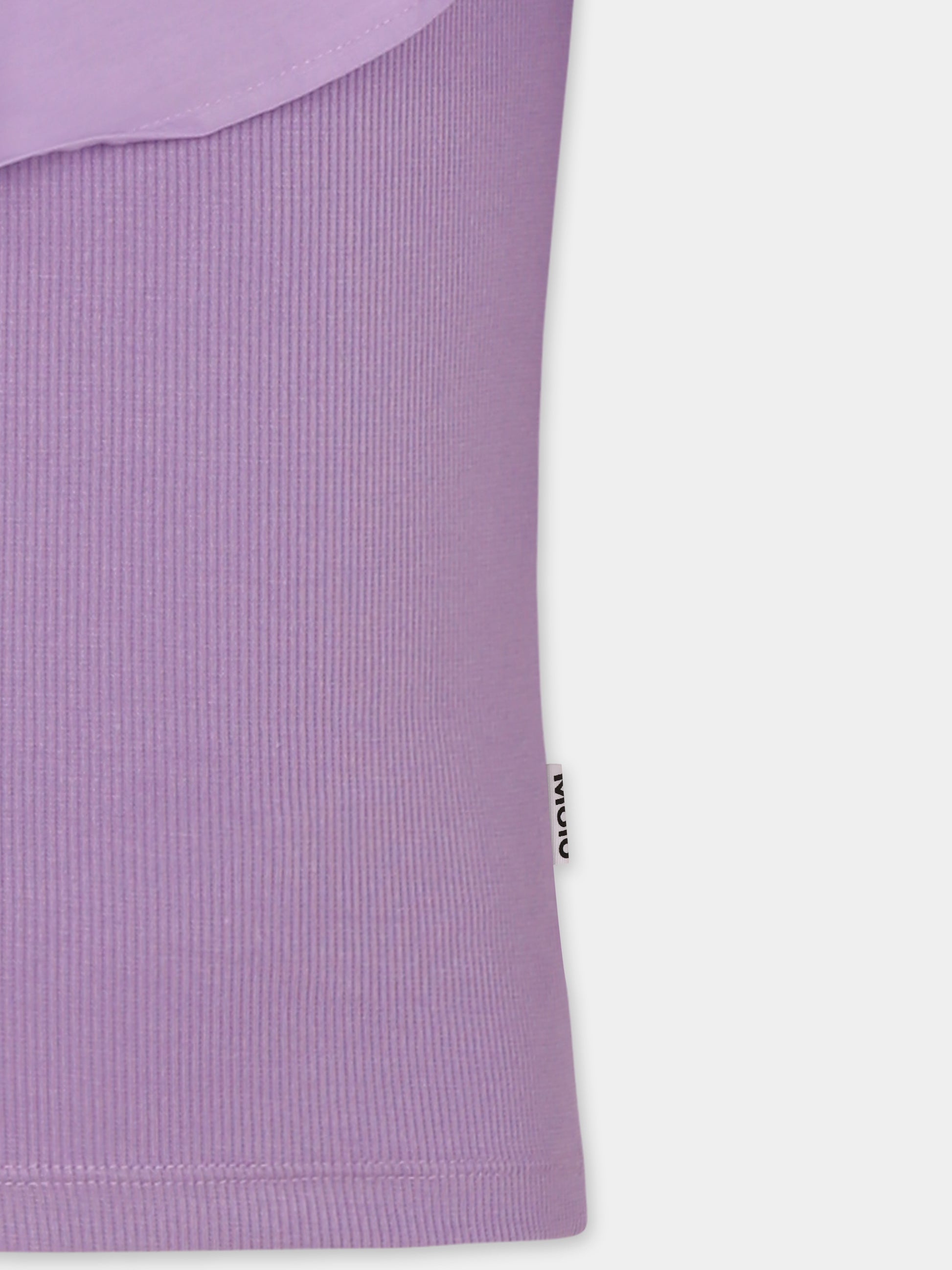 Top Rebecca viola per bambina,Molo,2S25A105 5437