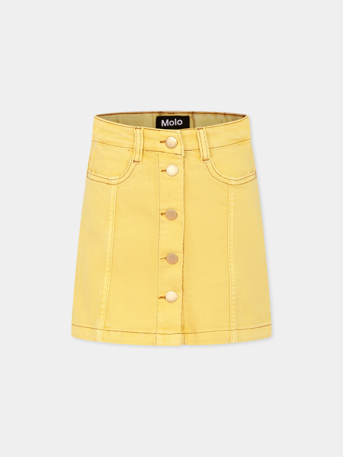 Gonna Bera gialla per bambina,Molo,2S25D110 5396