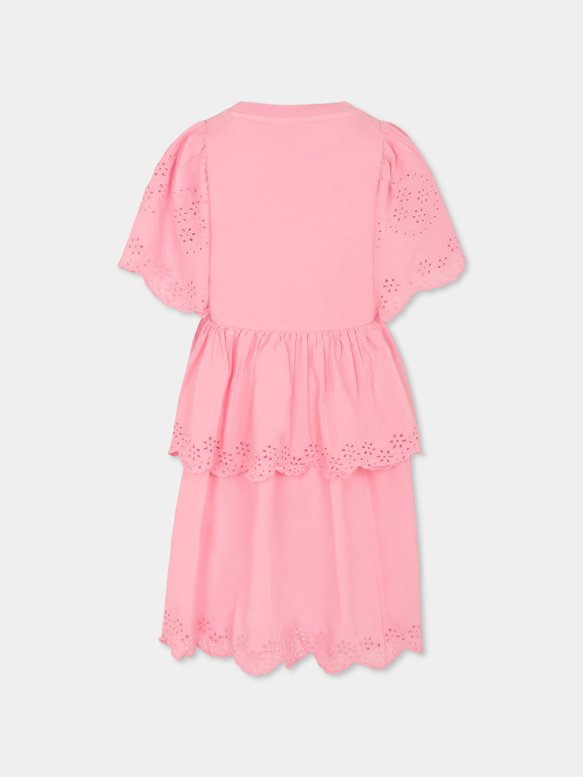 Vestito Ceelia rosa per bambina,Molo,2S25E142 5476