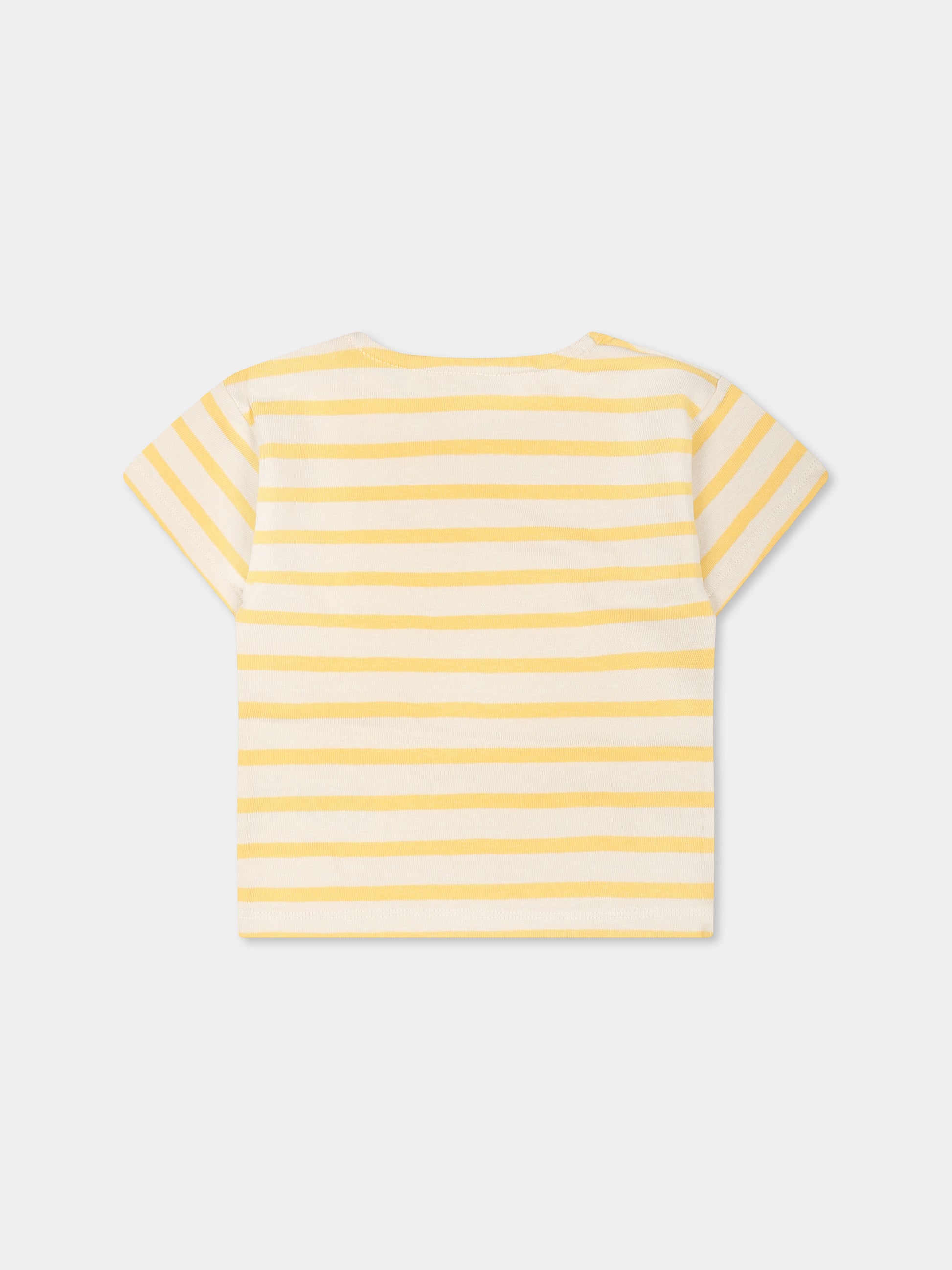 T-shirt Elvor avorio per neonato con smile,Molo,6S25A205 9314