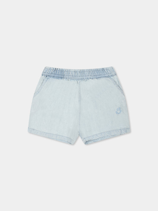 Shorts Shine denim per neonati con smile,Molo,6S25H107 5458
