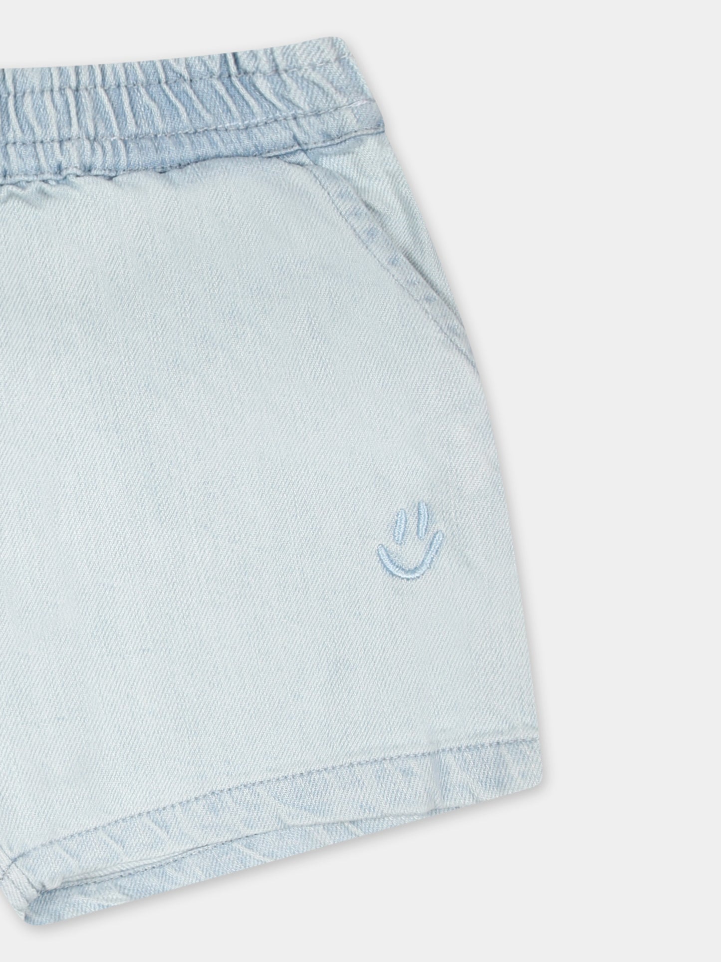 Shorts Shine denim per neonati con smile,Molo,6S25H107 5458