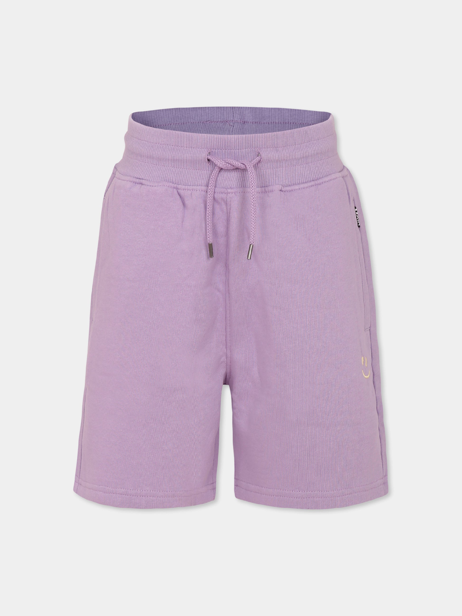 Shorts Alw viola per bambini con smile,Molo,6S25H201 5437
