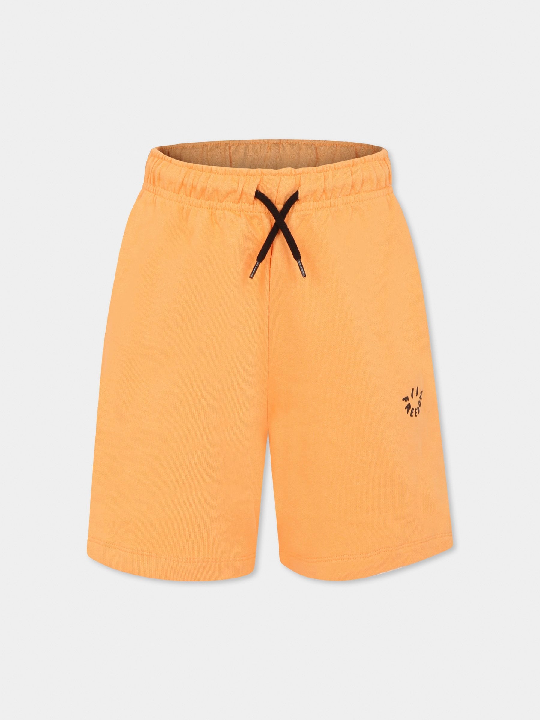 Shorts arancioni per bambini con smile nero,Molo,6S25H204 5432