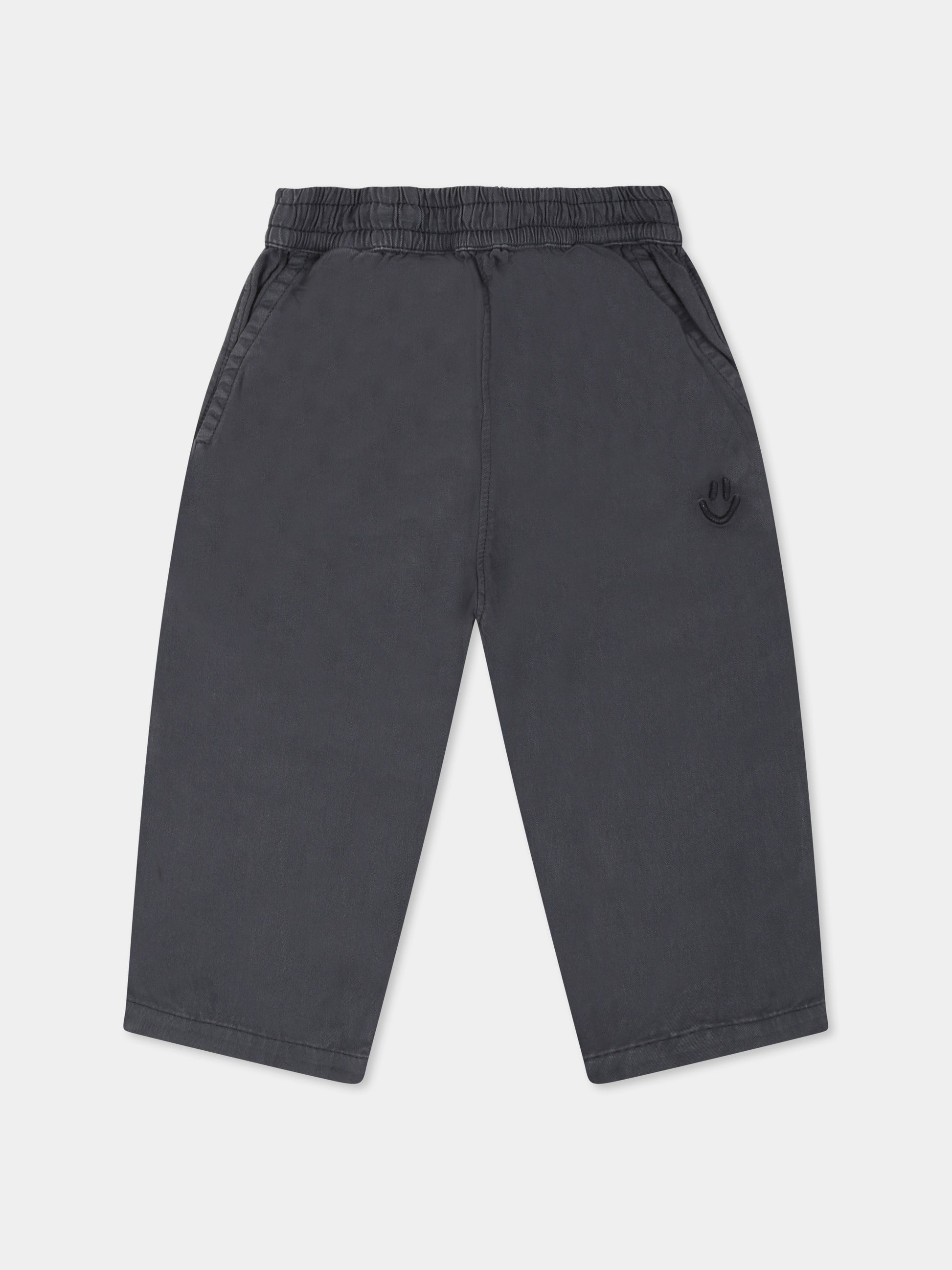 Pantaloni grigi per neonato con smile,Molo,6S25I101 5451