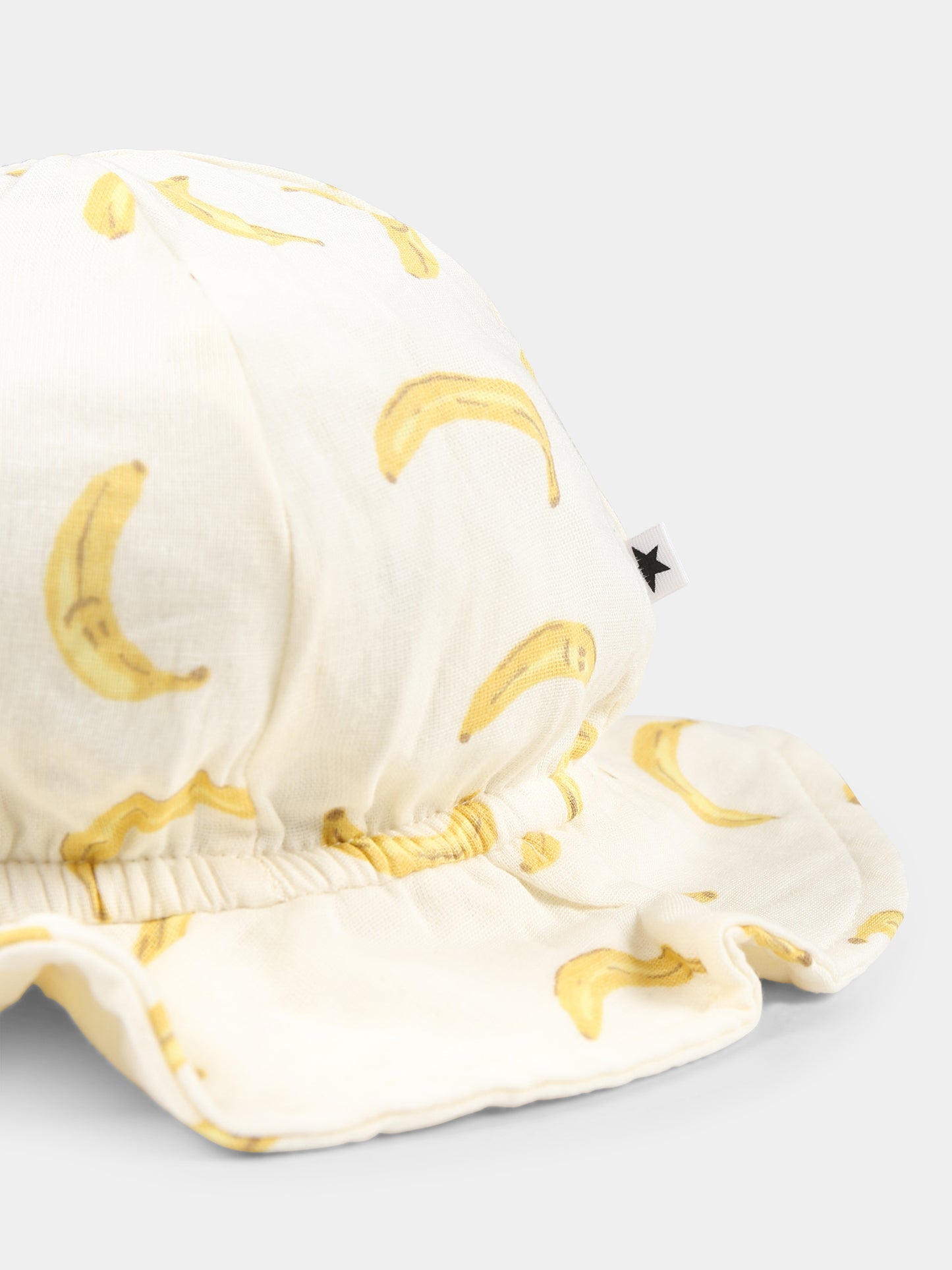 Cloche Noel avorio per bambini con banana all over,Molo,7S25T205 9358