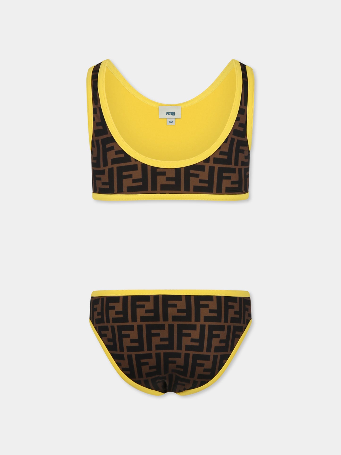 Brown bikini for girl with FF