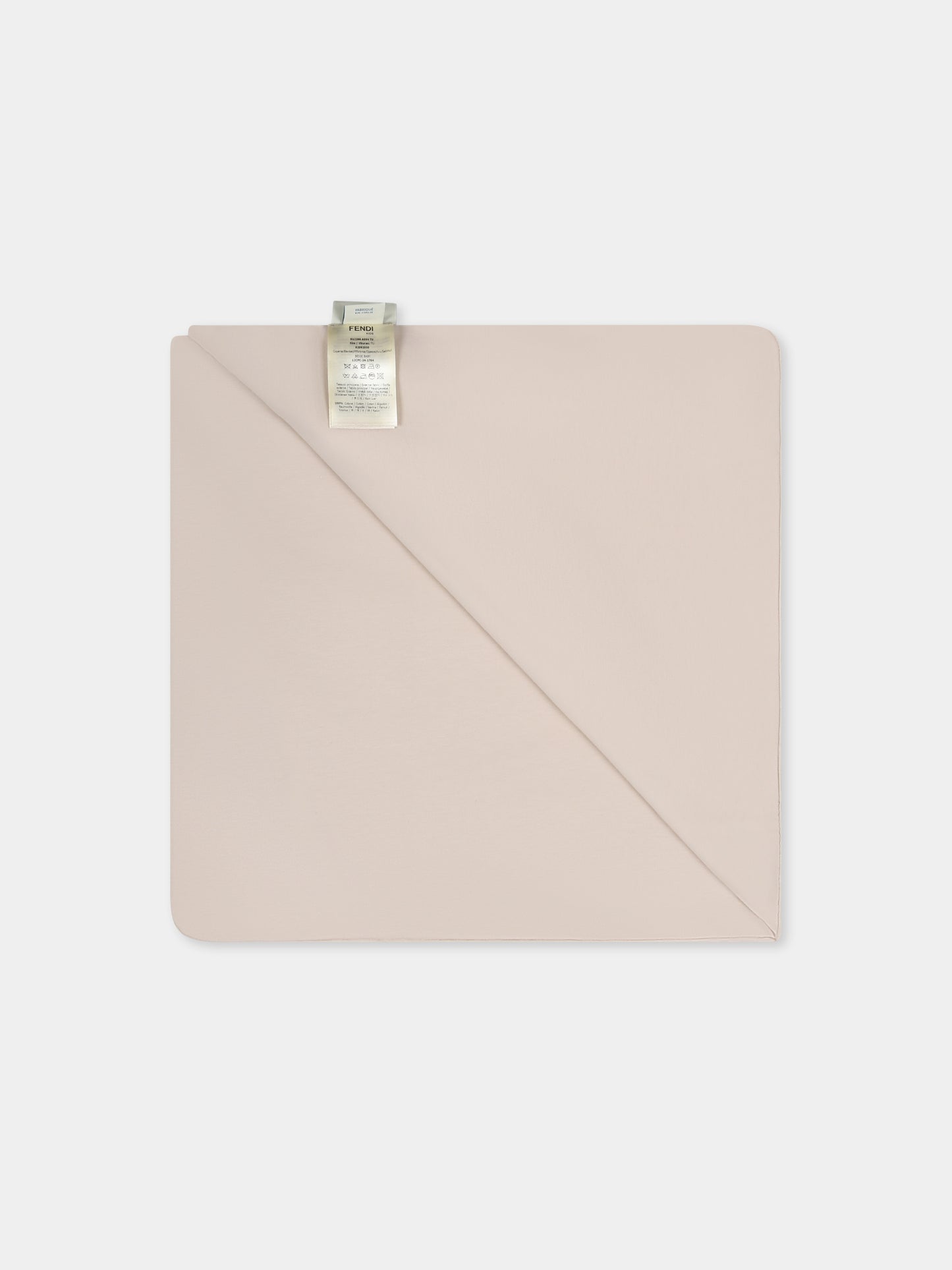 Beige blanket for babykids with FF