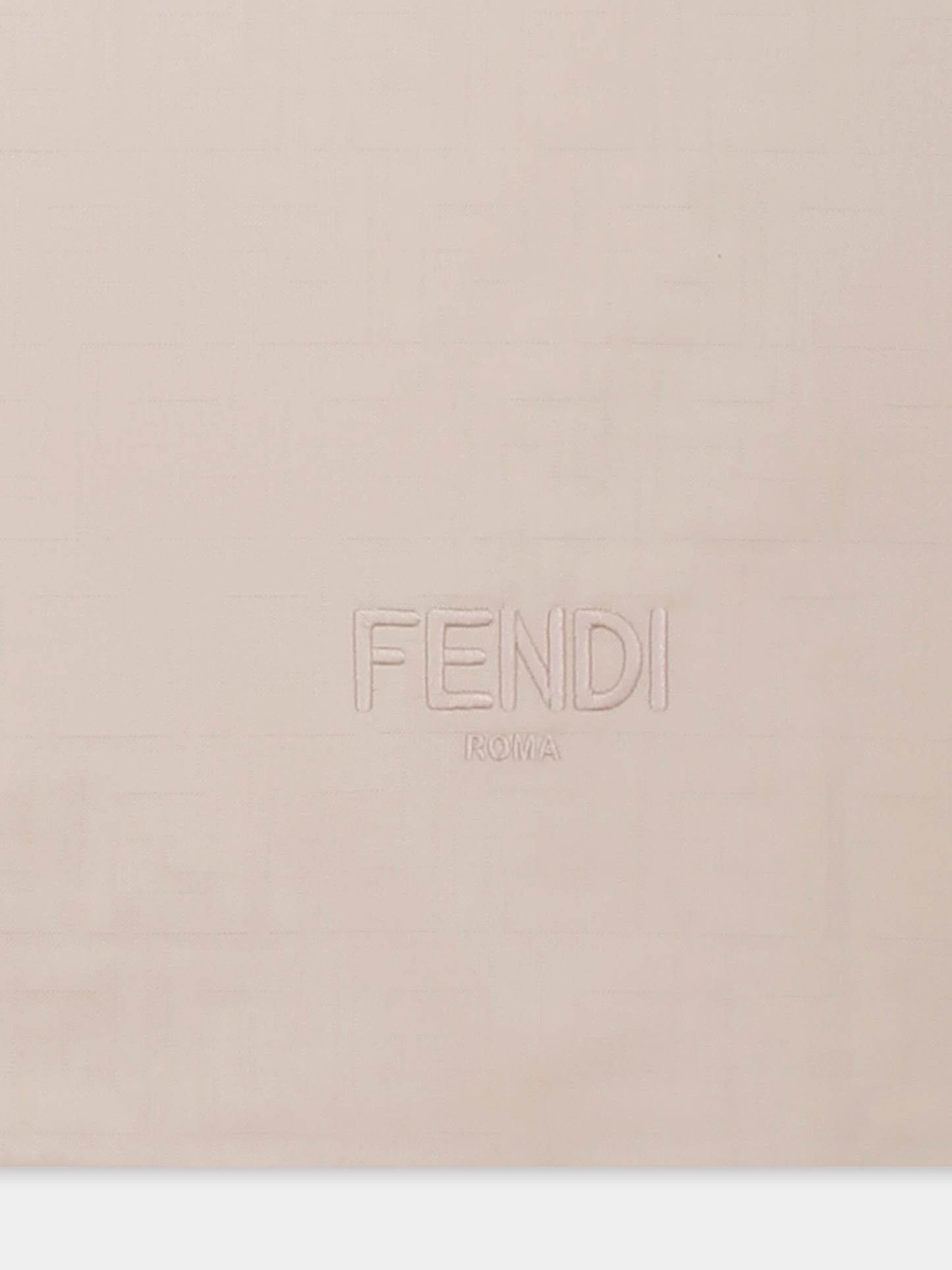 Beige blanket for babykids with FF