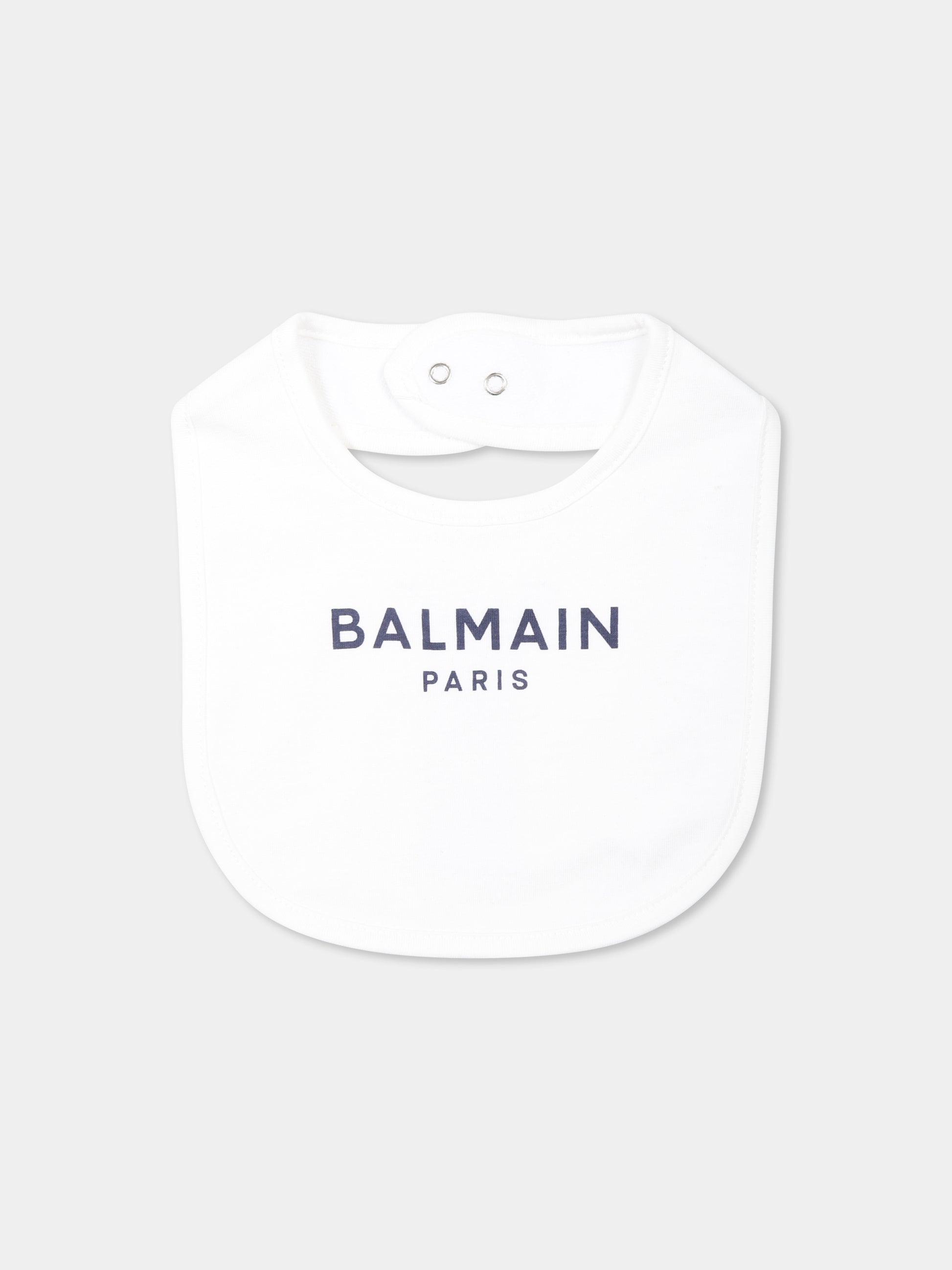 Set bavaglini multicolor per neonati con logo,Balmain Kids,BUB51A Z1751 999