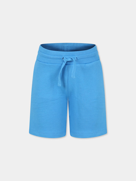 Shorts grigi per bambino con stampa sole,Stella Mccartney Kids,TU6Q79 Z0499 673