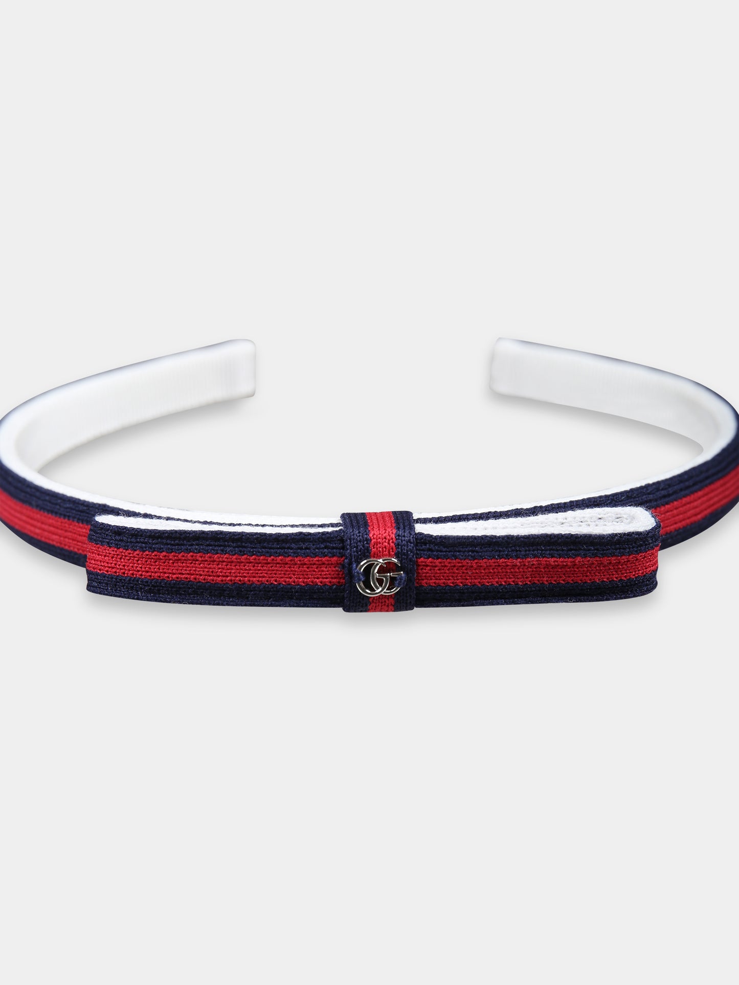 Cerchietto multicolor per bambina con dettaglio Web,Gucci Kids,814339 3HA7I 9084