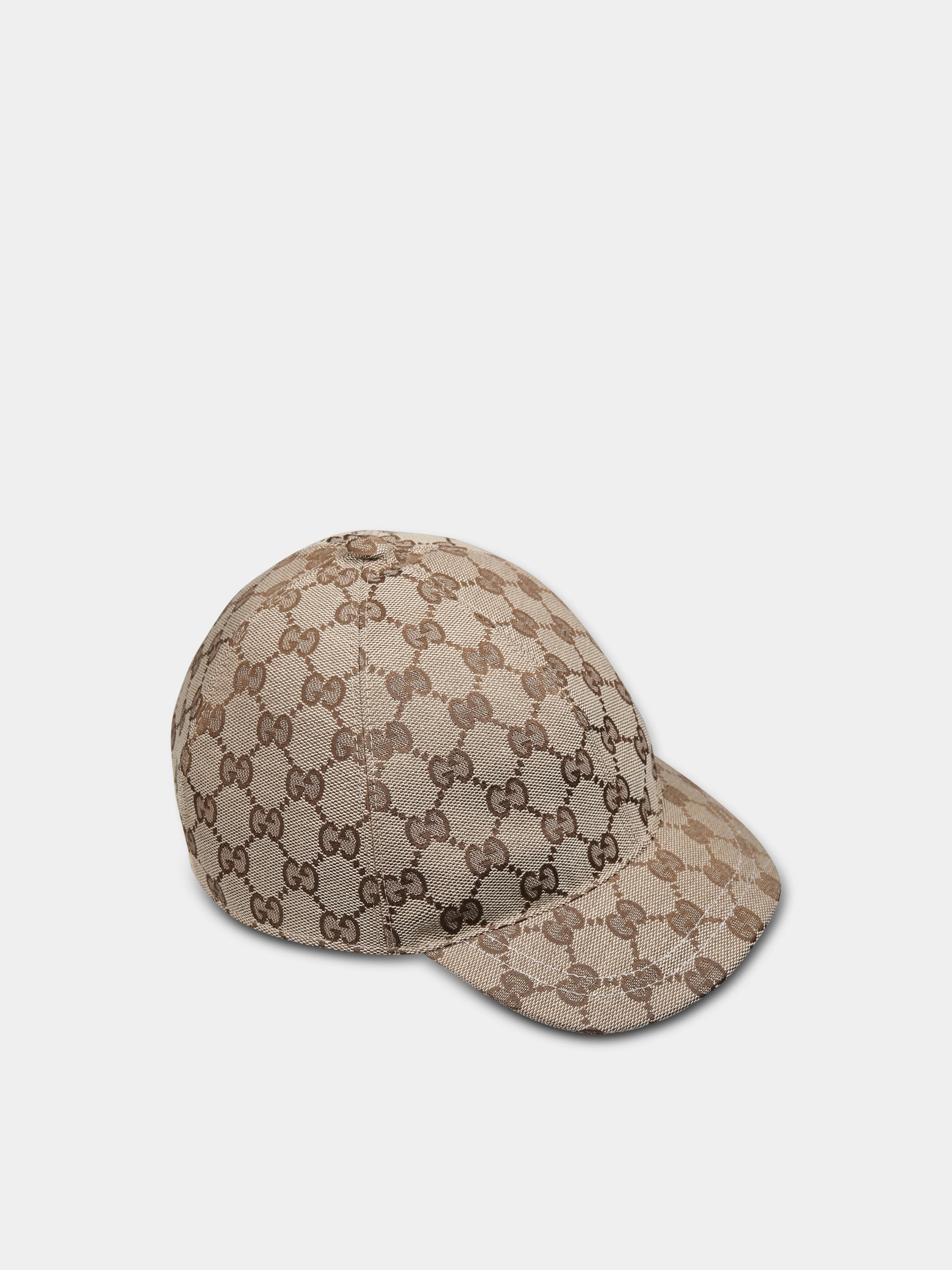 Cappello beige per bambino con GG,Gucci Kids,481774 3HC65 2140