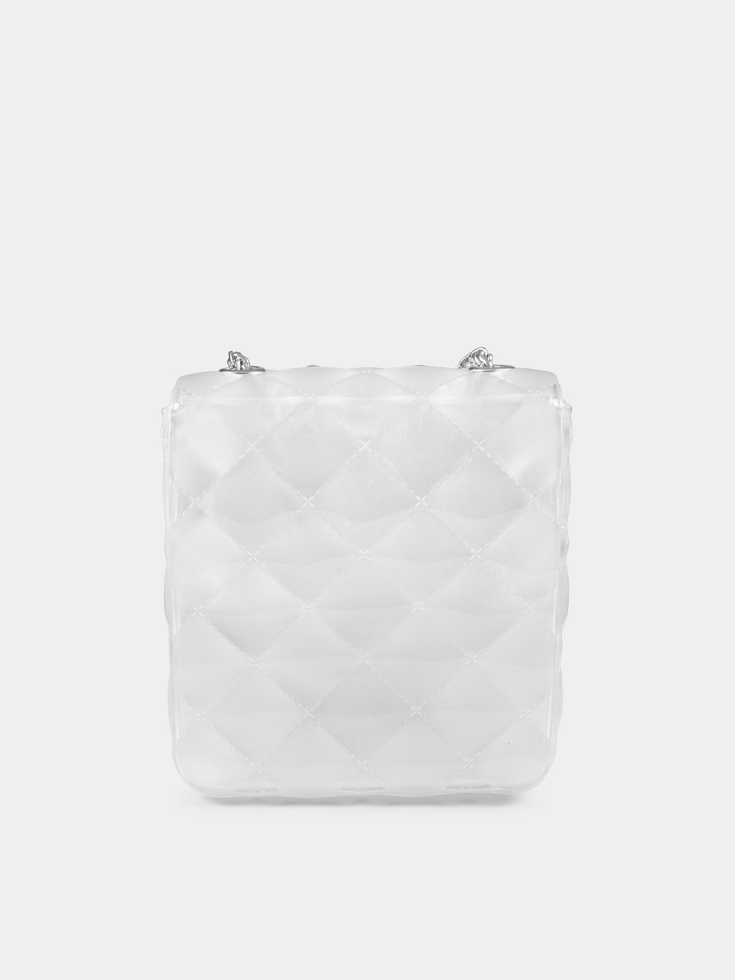 White bag for girl with crystals