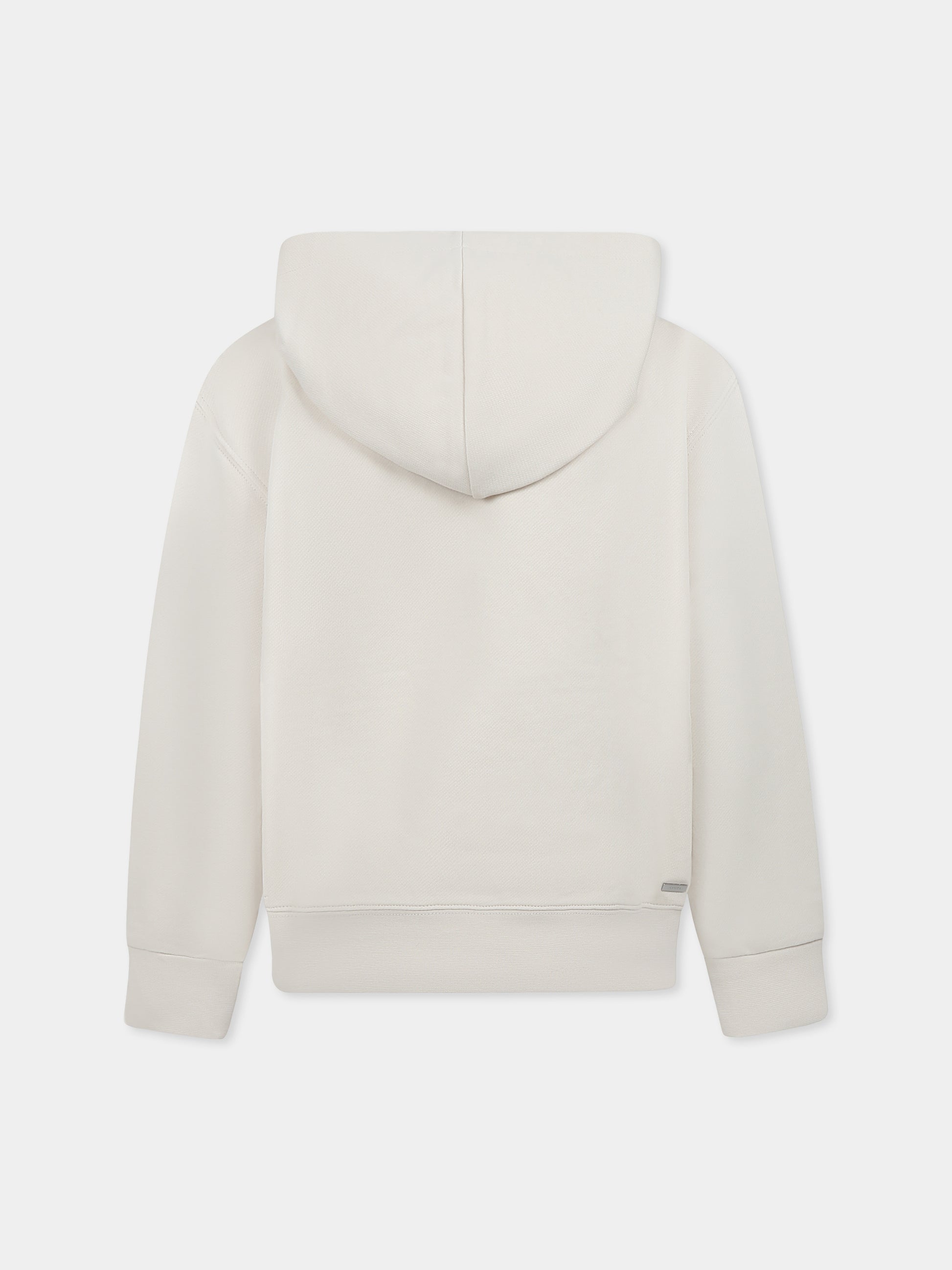Felpa avorio per bambini con logo,Amiri,AKJYHD1018 ALABASTER
