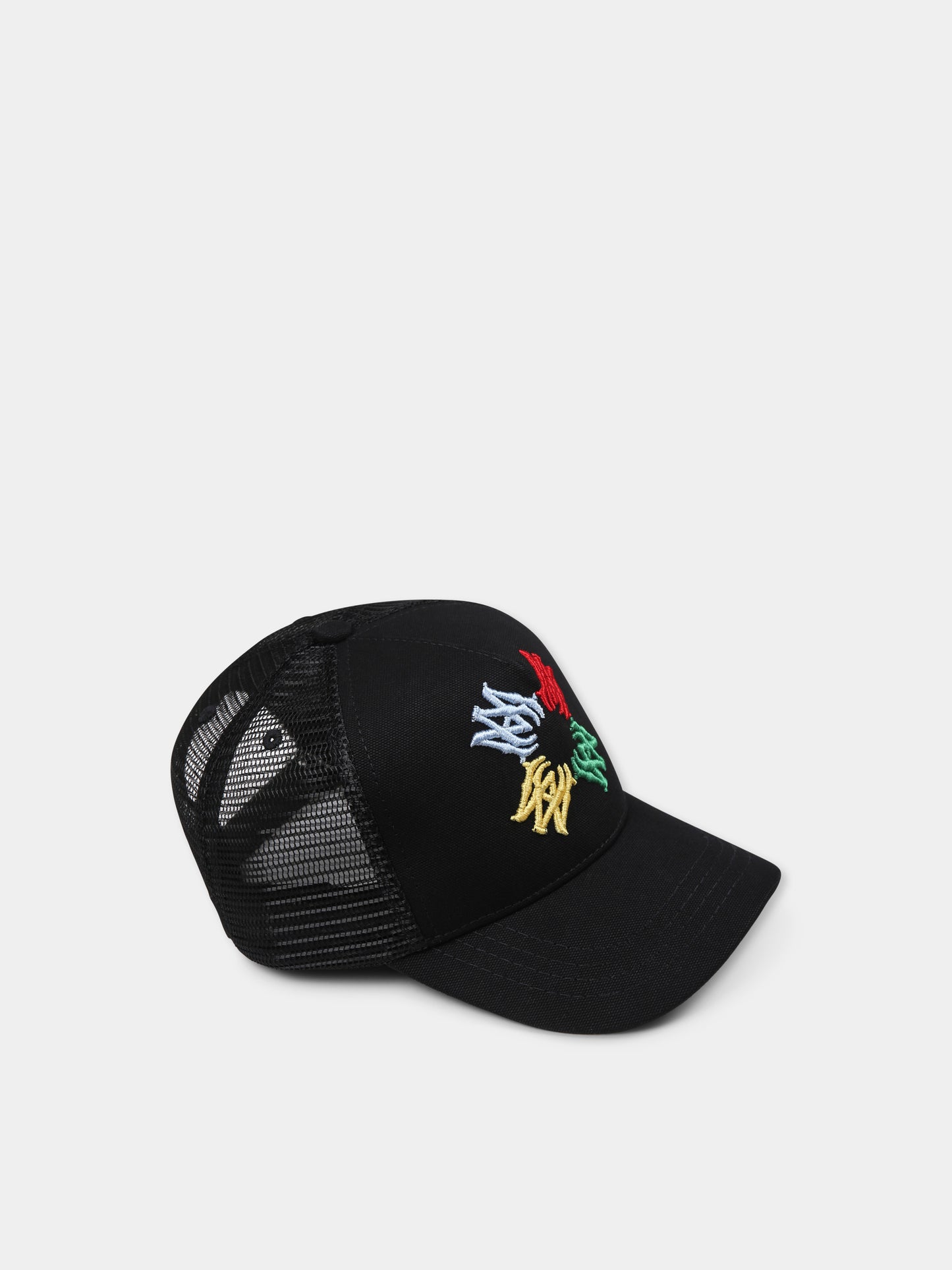 Cappello nero per bambini con logo,Amiri,AKHATR1006 BLACK