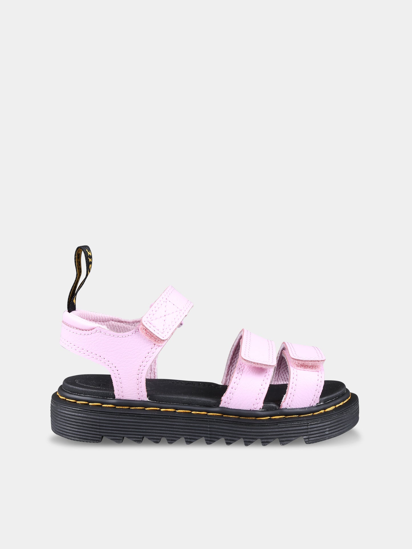 Sandali rosa Klaire T per bambina,Dr. Martens,KLAIRE J 30697697 PALE PINK