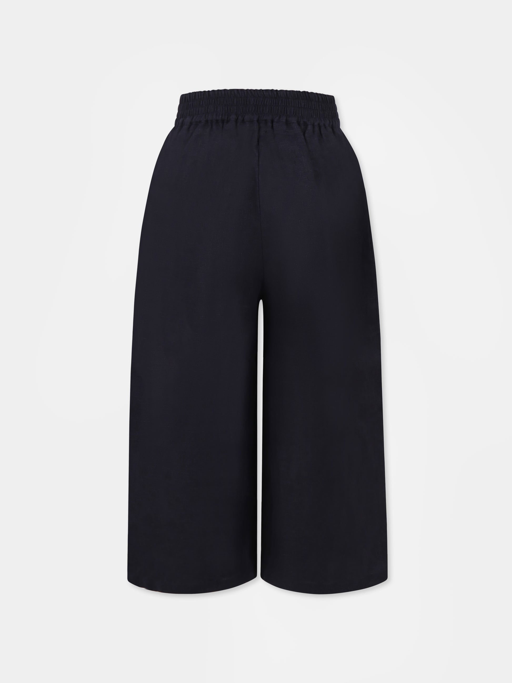 Pantaloni blu per bambina,Chloé Kids,C20601 859