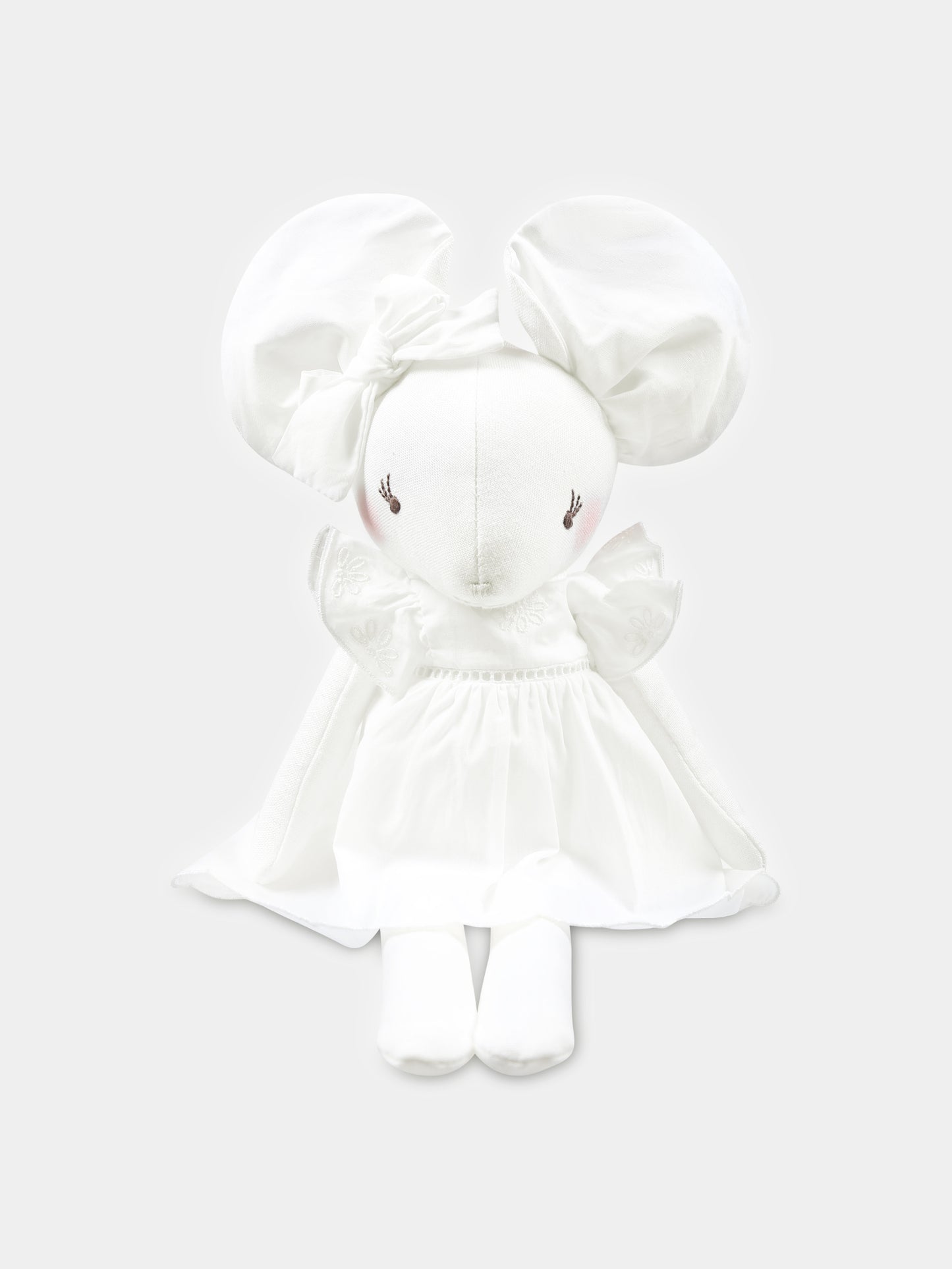 Doudou bianco per neonata,Chloé Kids,C20560 117