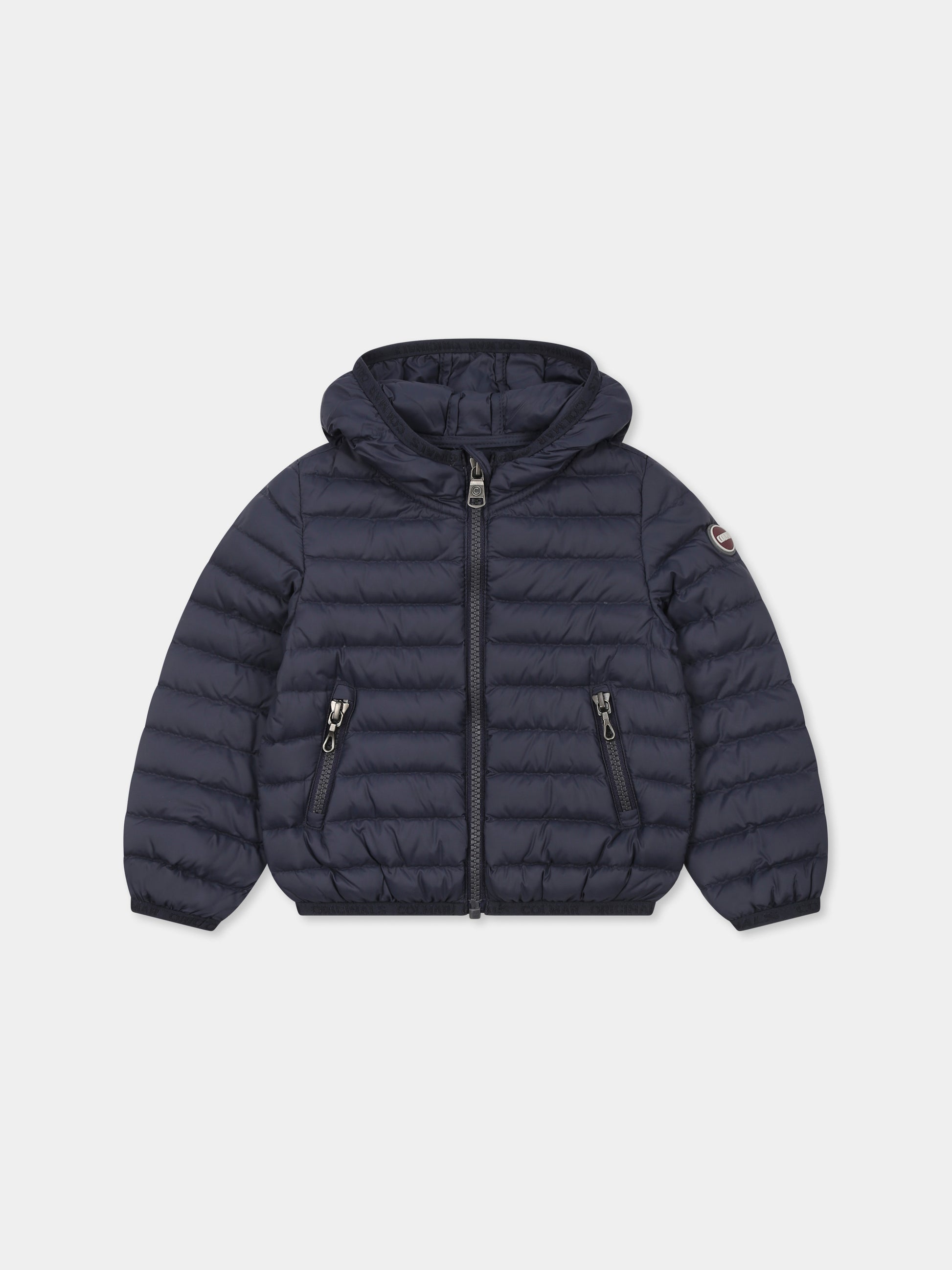 Piumino blu per neonato con logo,Colmar Originals Kids,3487N 68