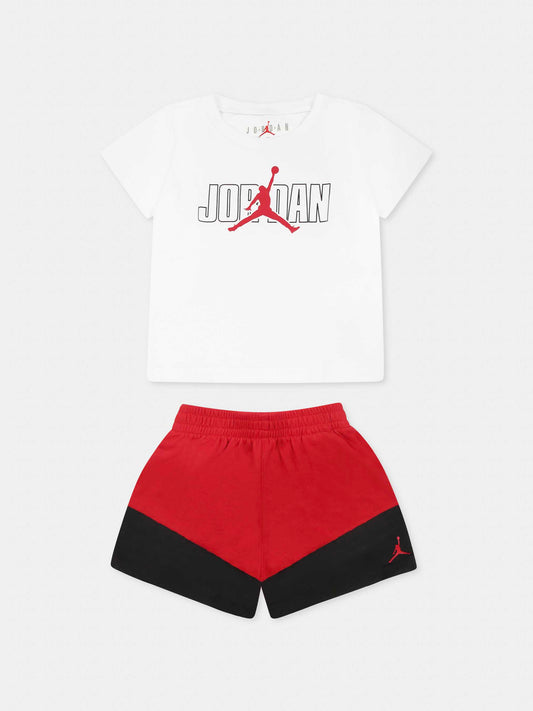 Completo multicolor per bambino con Jumpman,Jordan,65D767 R78