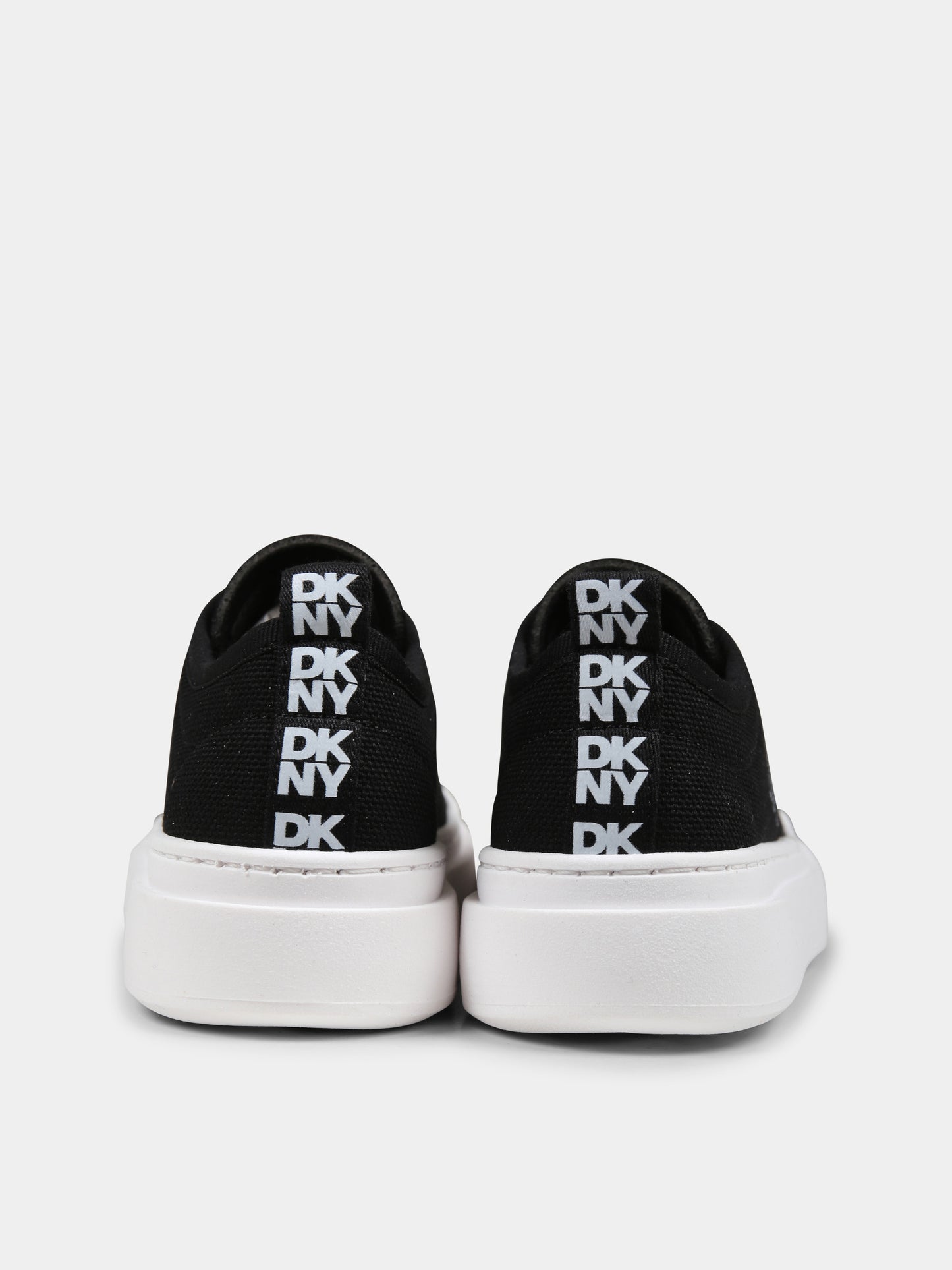 Sneakers nere per bambina con logo,Dkny,D62085 09B