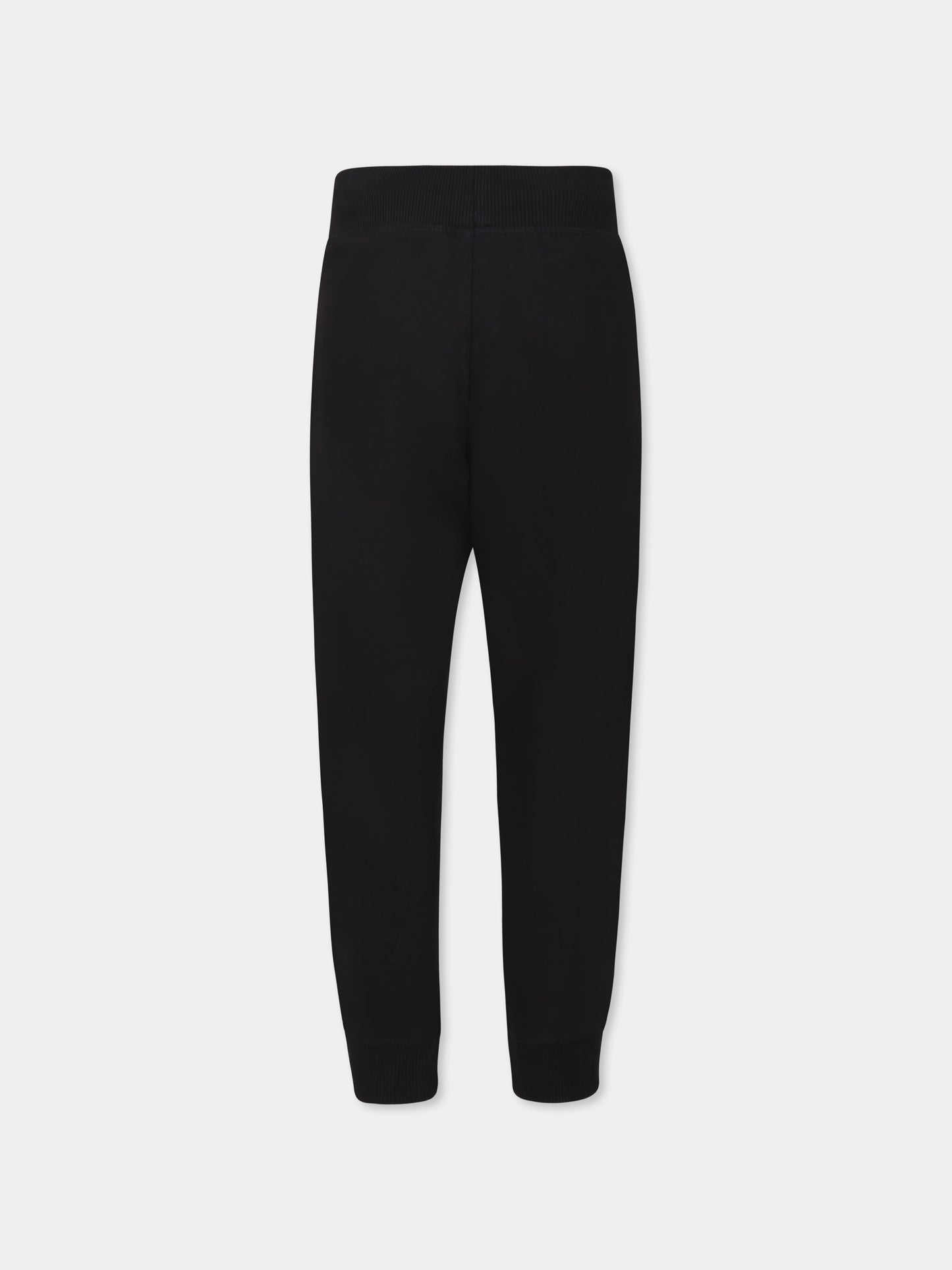 Pantaloni neri per bambino con logo,Hugo,G00362 09B