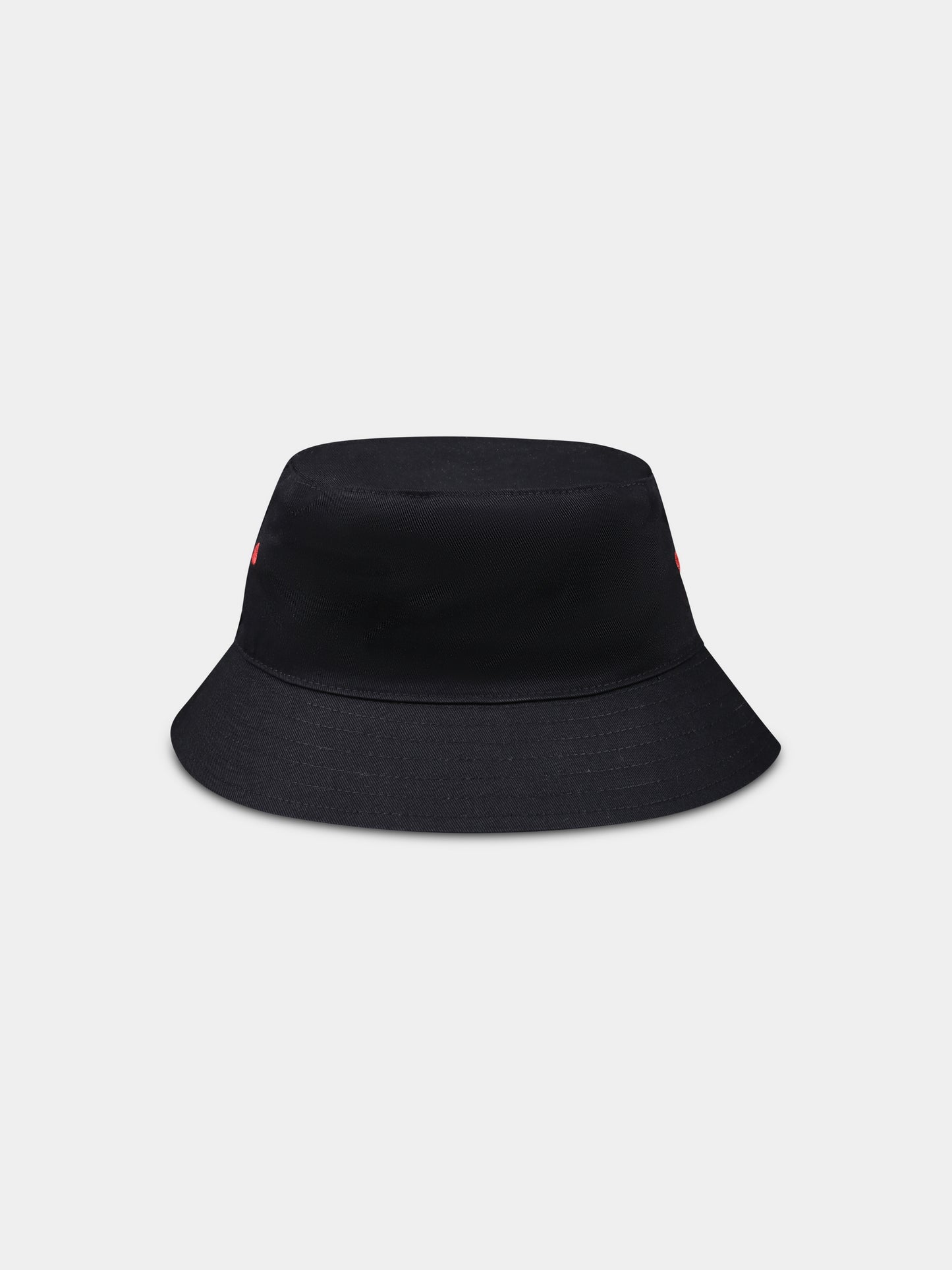 Cloche nera reversibile per bambino con logo,Hugo,G00309 09B