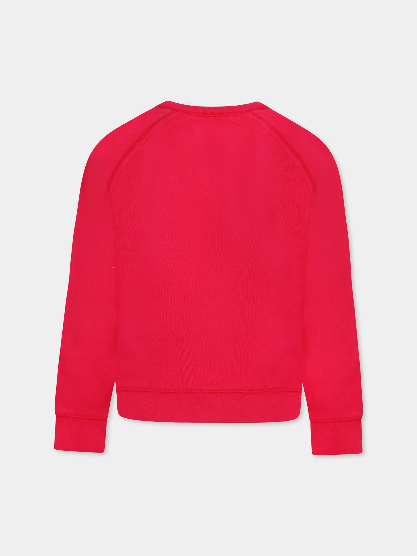 Felpa fucsia per bambina con scritta,Zadig & Voltaire Kids,X60326 481