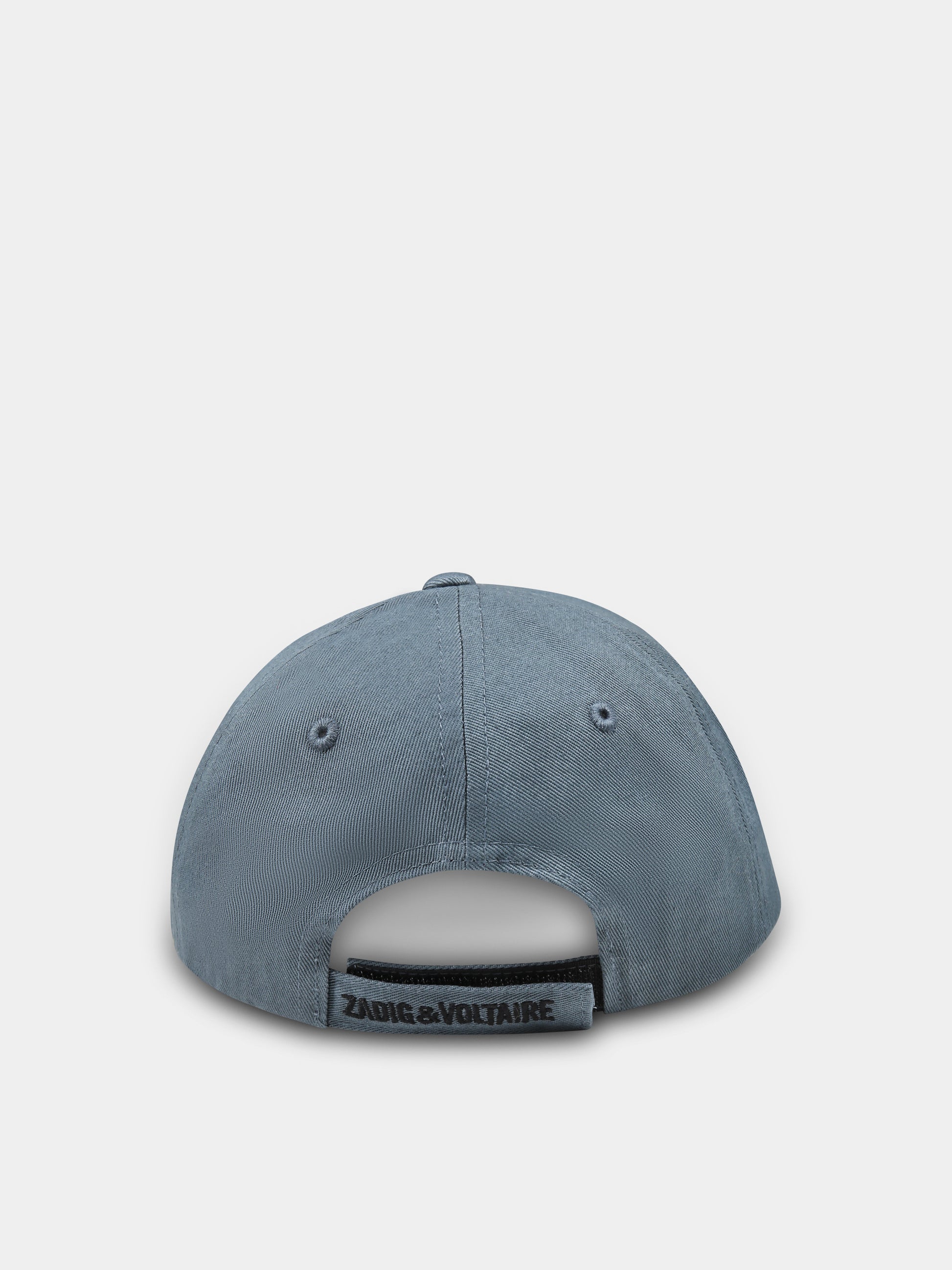 Cappello grigio per bambina con scritta,Zadig & Voltaire Kids,X60409 033