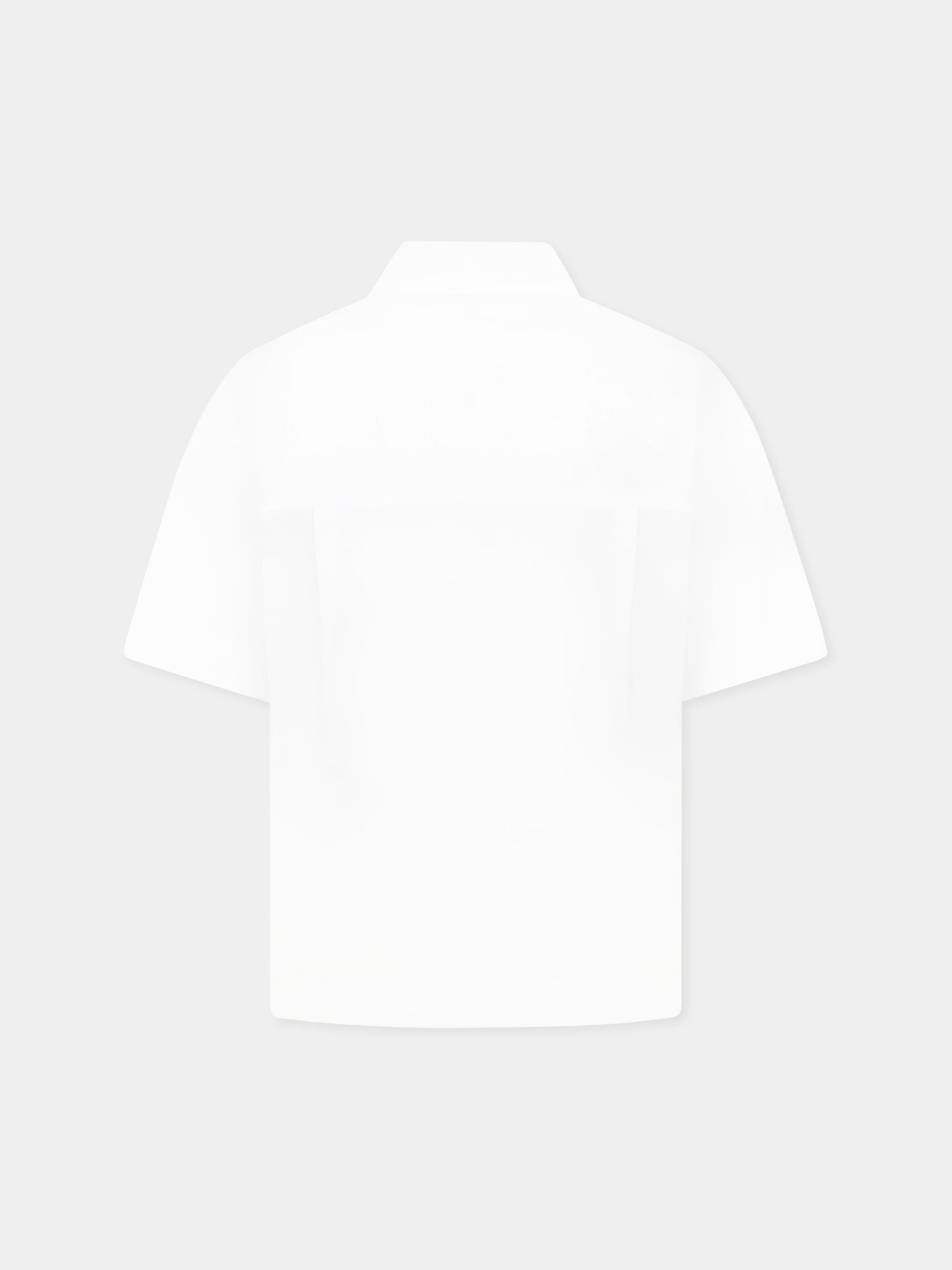Camicia bianca per bambino con logo,Lanvin Petite,N30221 10P