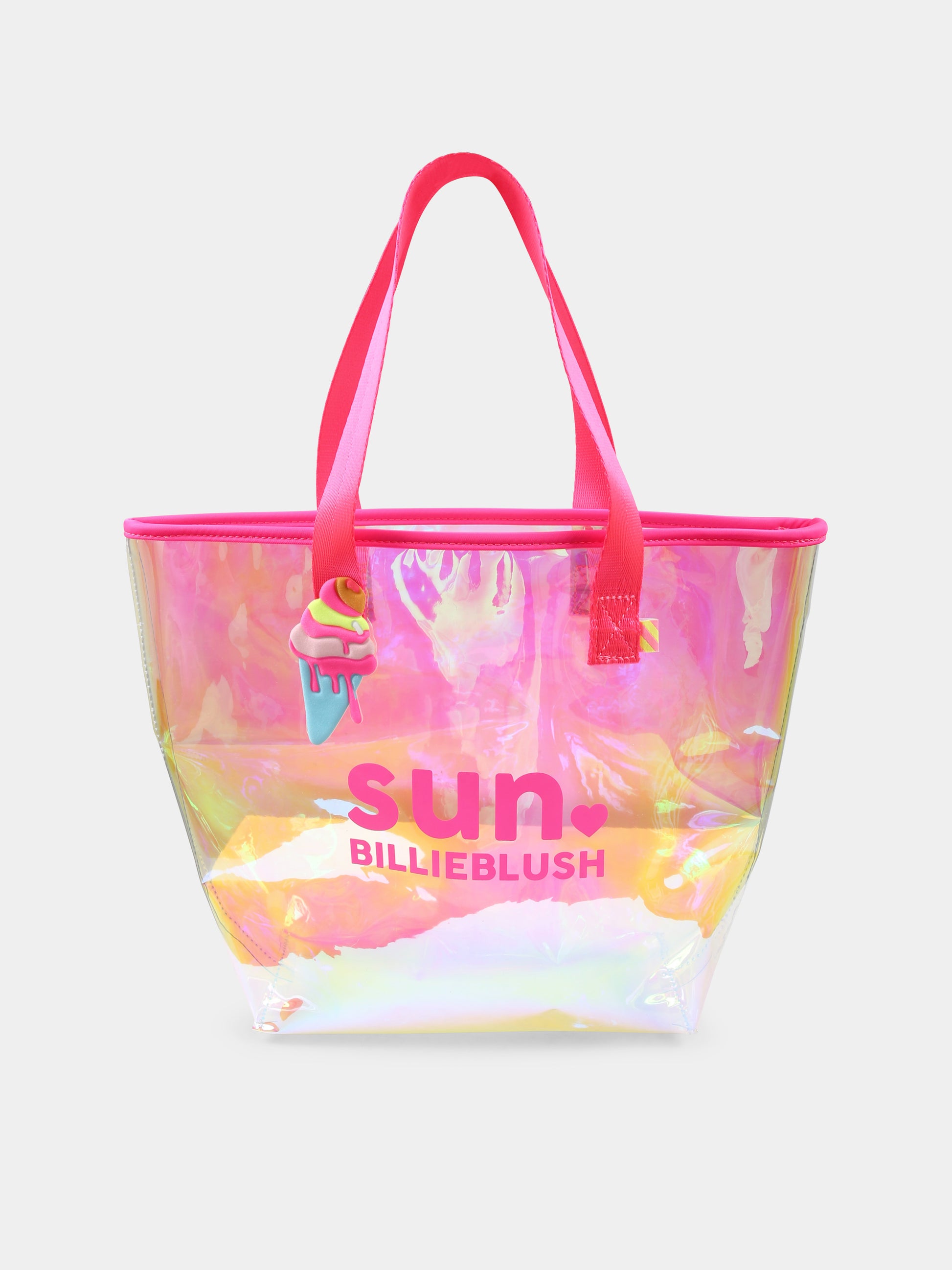 Borsa mare fucsia per bambina con gelato,Billieblush,U20777 462