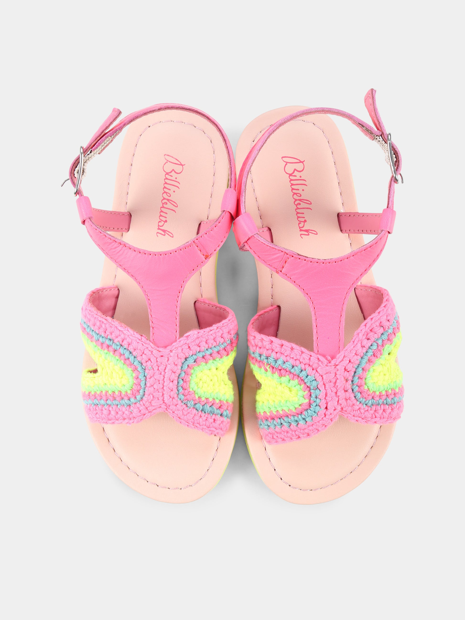 Sandali fucsia per bambina,Billieblush,U20691 47A