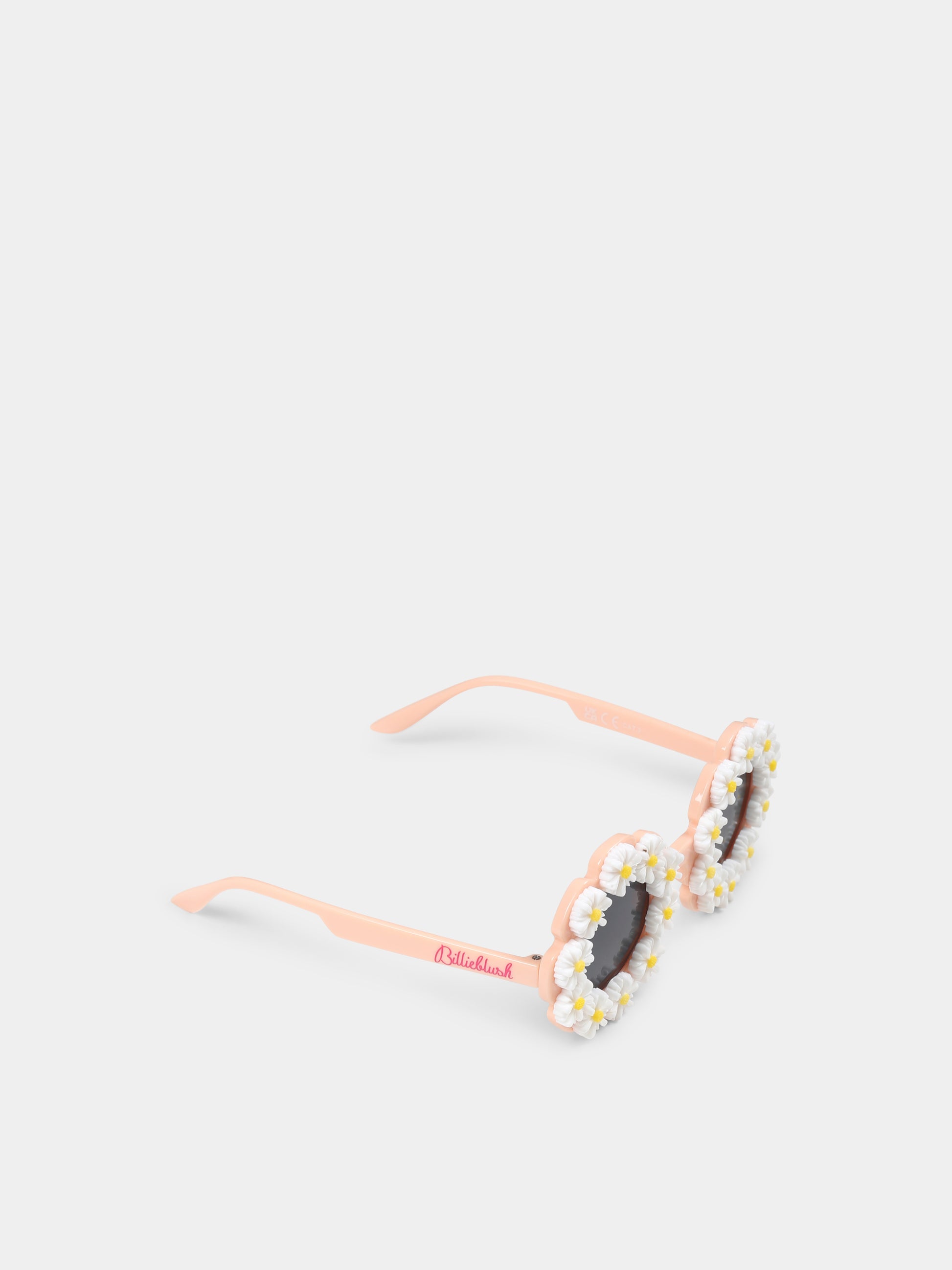 Occhiali da sole rosa per bambina con fiori,Billieblush,U20812 45X