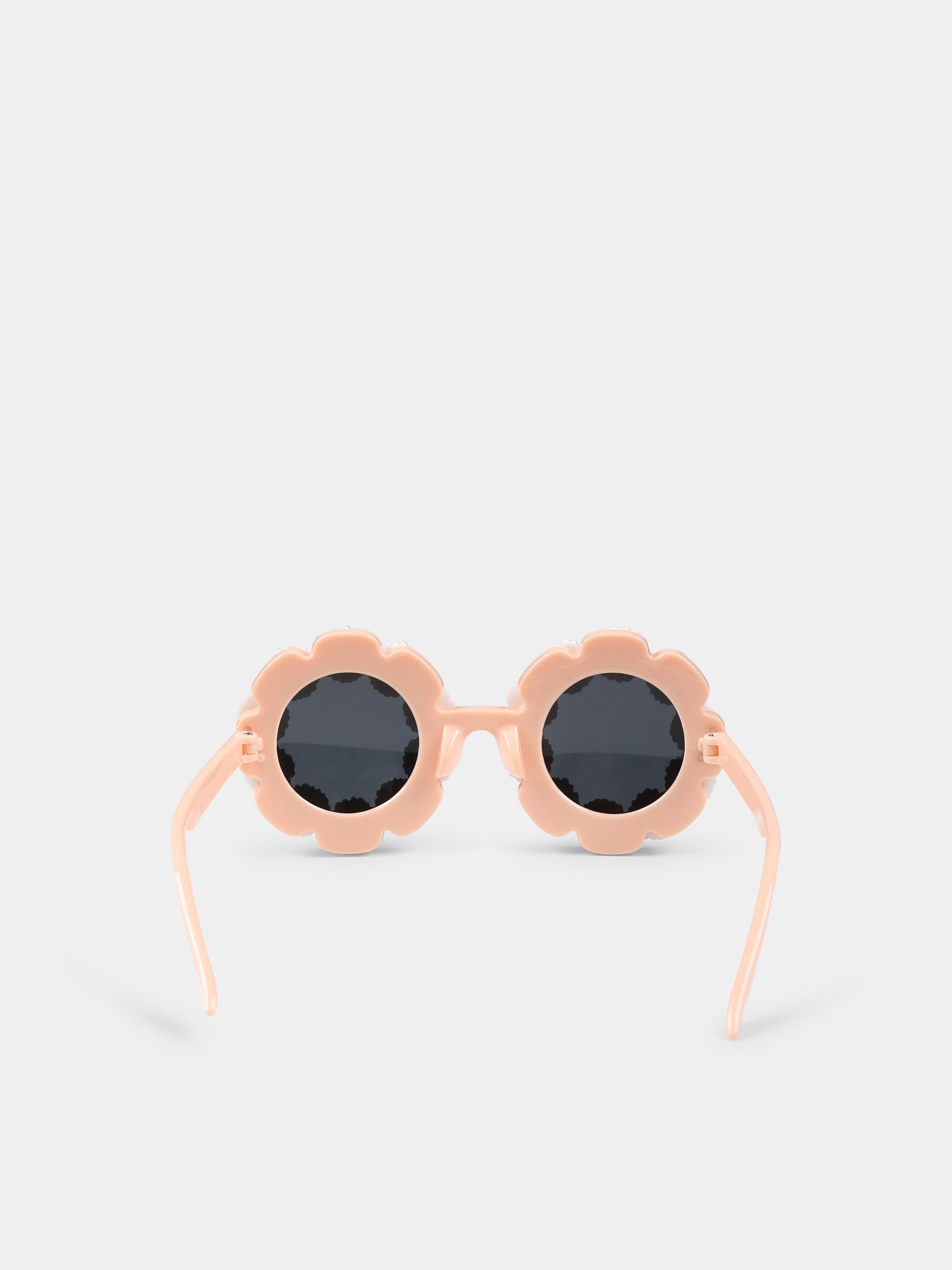Occhiali da sole rosa per bambina con fiori,Billieblush,U20812 45X