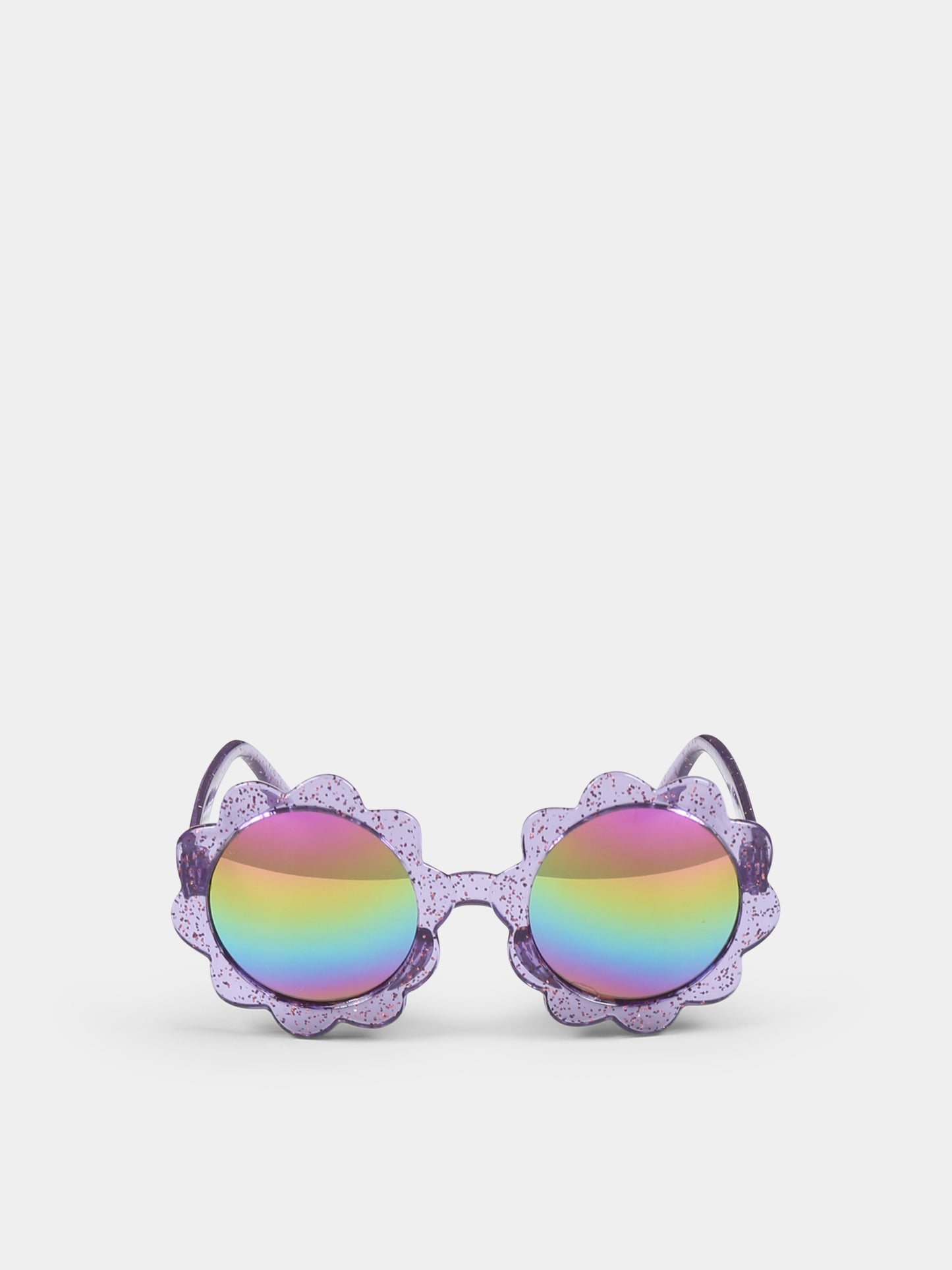 Occhiali da sole viola per bambina con fiore,Billieblush,U20806 90E