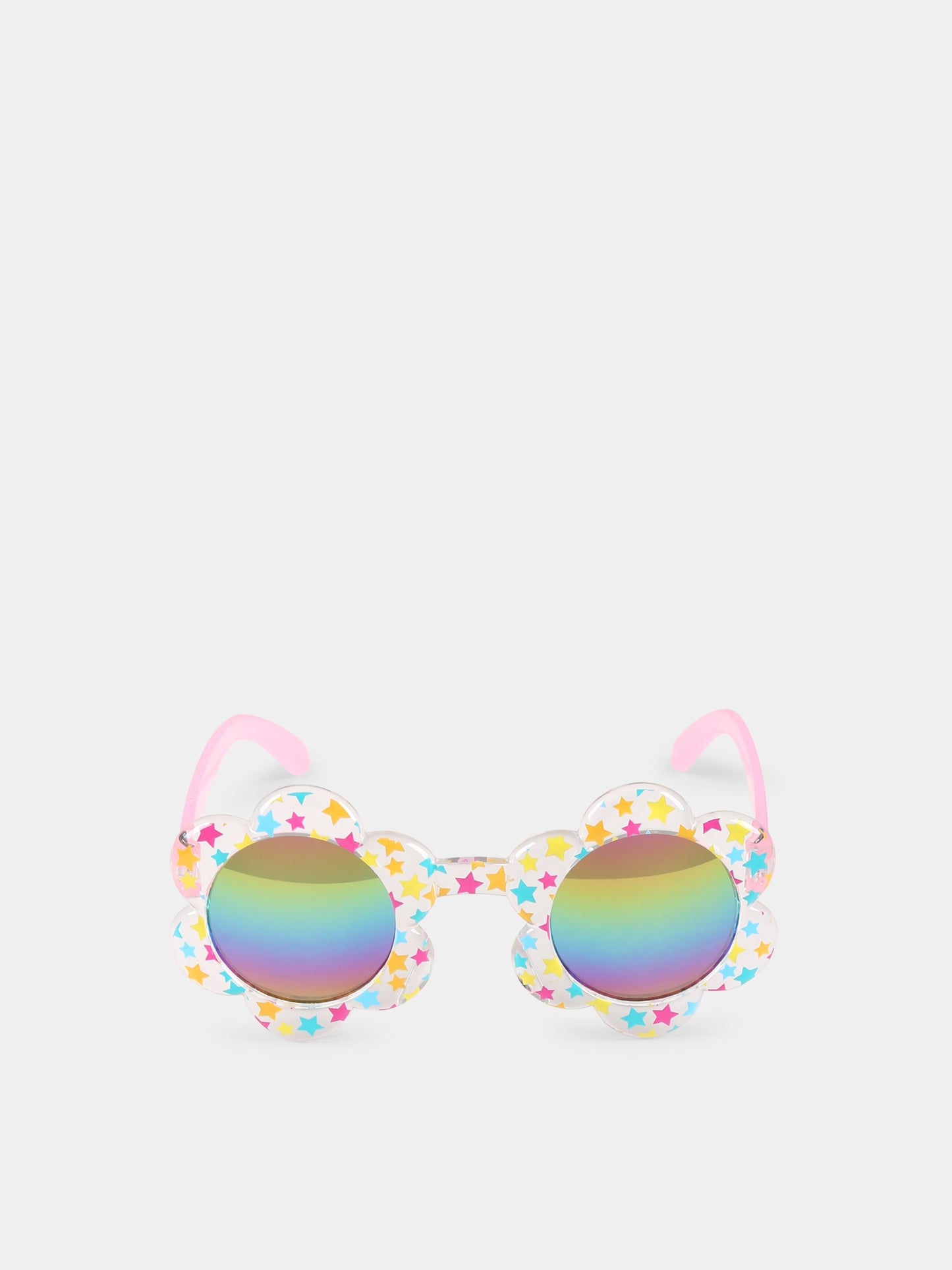 Occhiali da sole rosa per bambina con stelle,Billieblush,U20804 Z41
