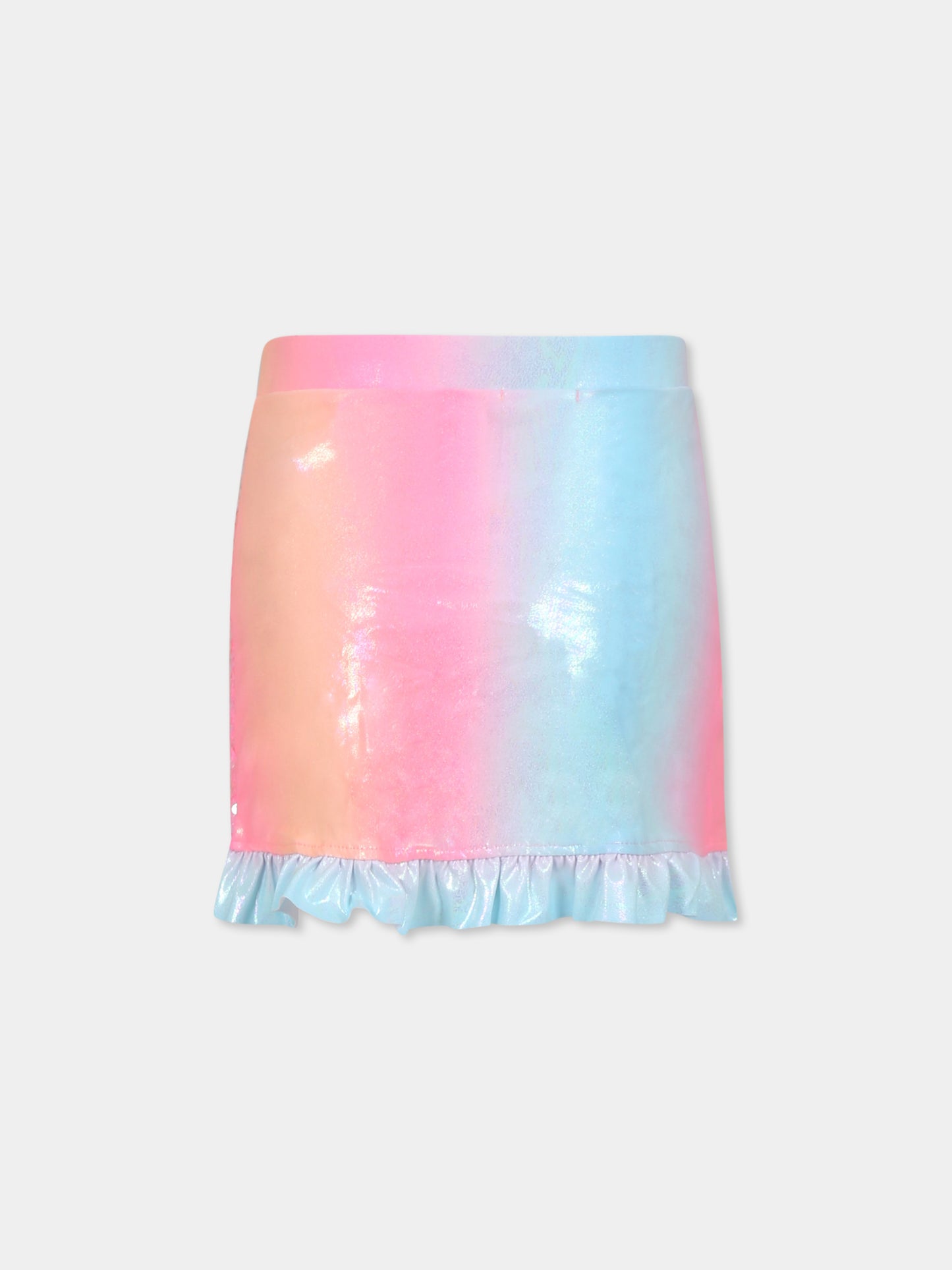 Copricostume multicolor per bambina con paillettes,Billieblush,U21073 462